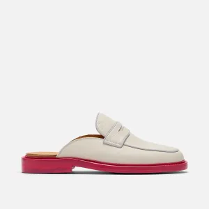 Mules Del Mar en Crème/Rose