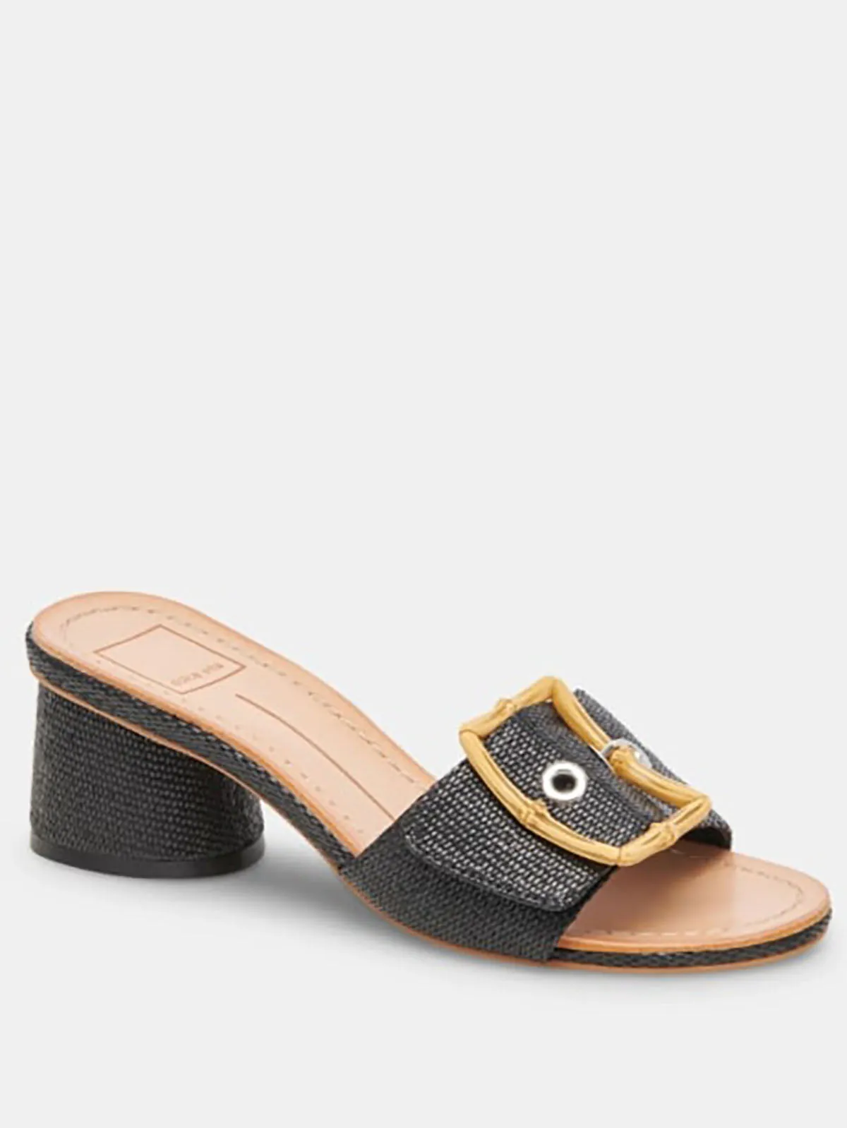 Dolce Vita Taille 9 Sandales Tressées Noir & Marron NWOB