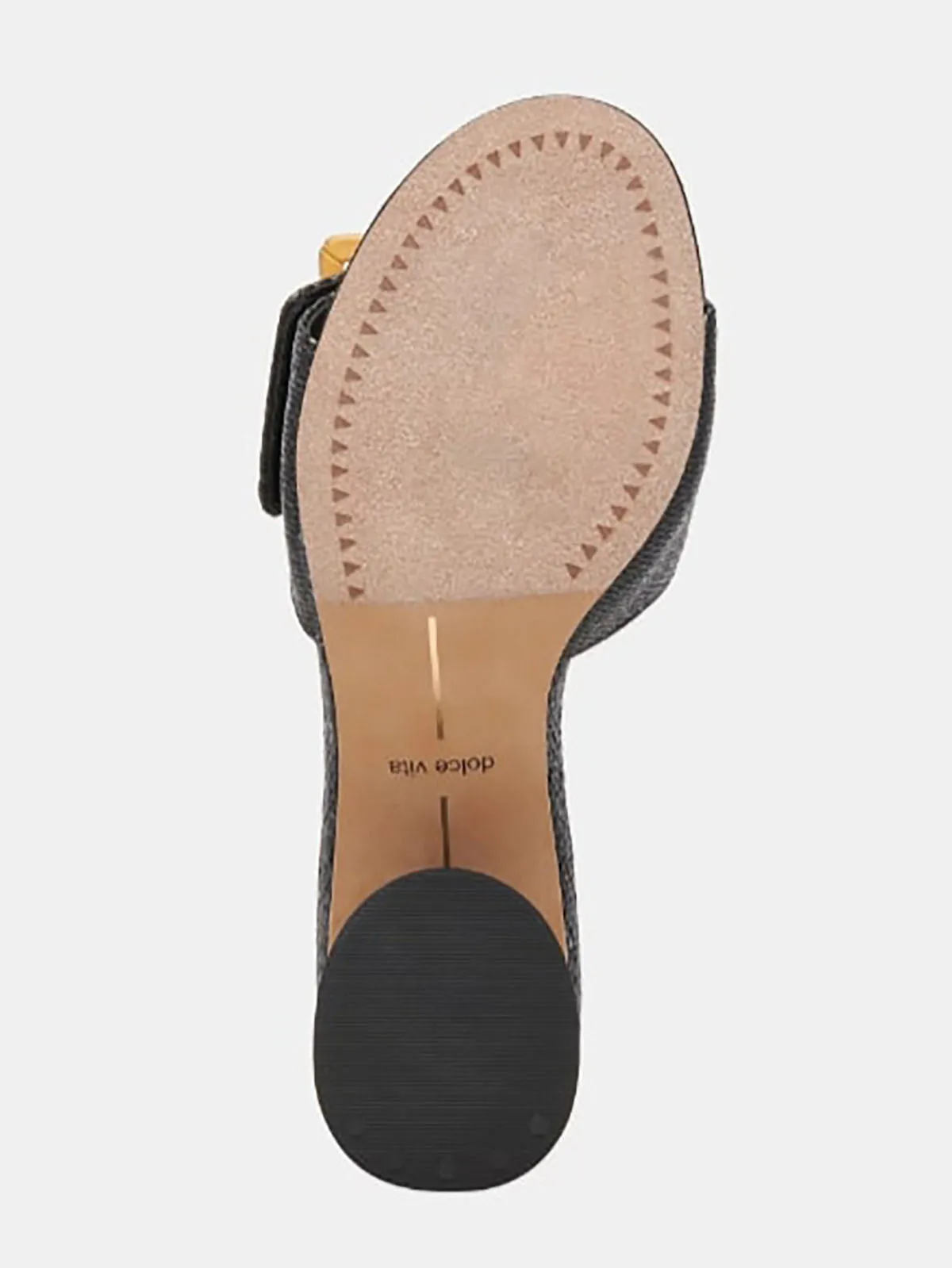 Dolce Vita Taille 9 Sandales Tressées Noir & Marron NWOB