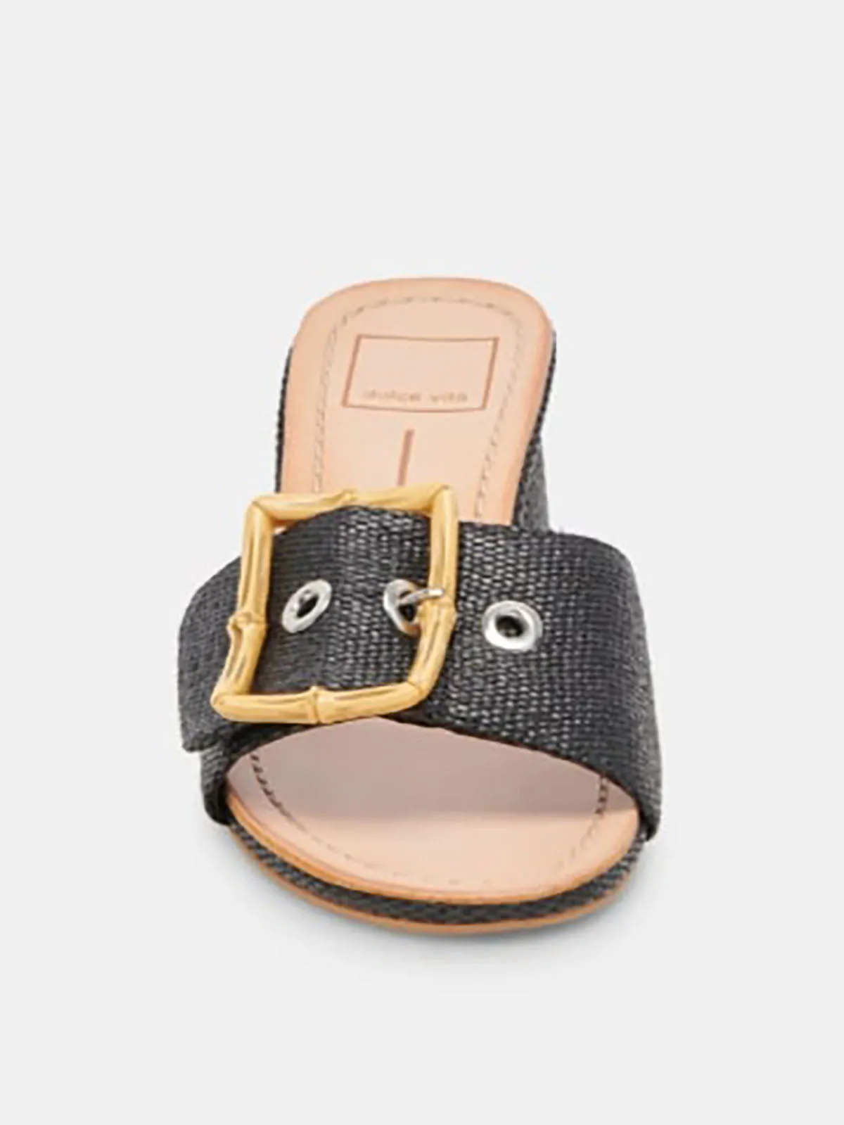 Dolce Vita Taille 9 Sandales Tressées Noir & Marron NWOB