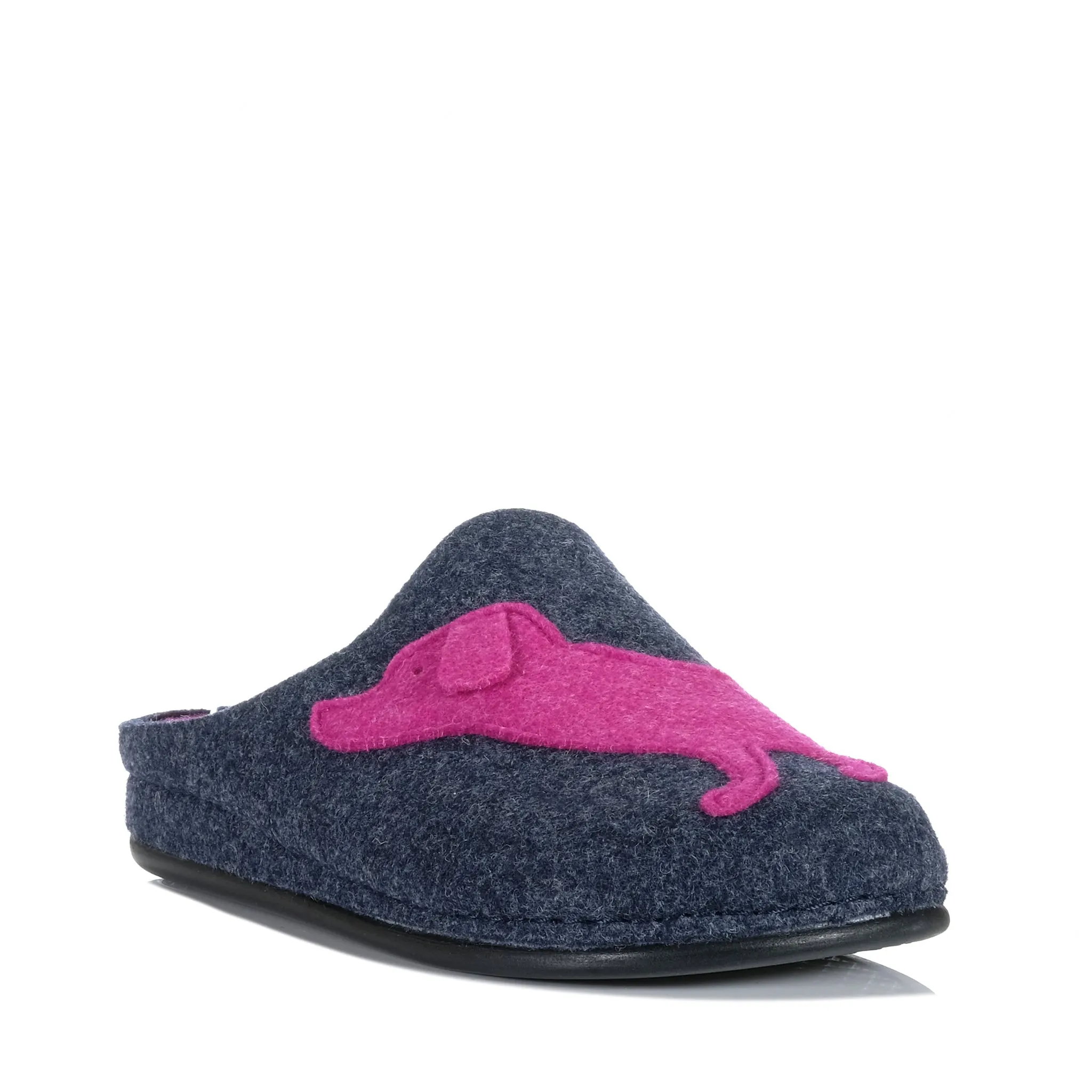 Dr Feet Miel Gris/Fuchsia