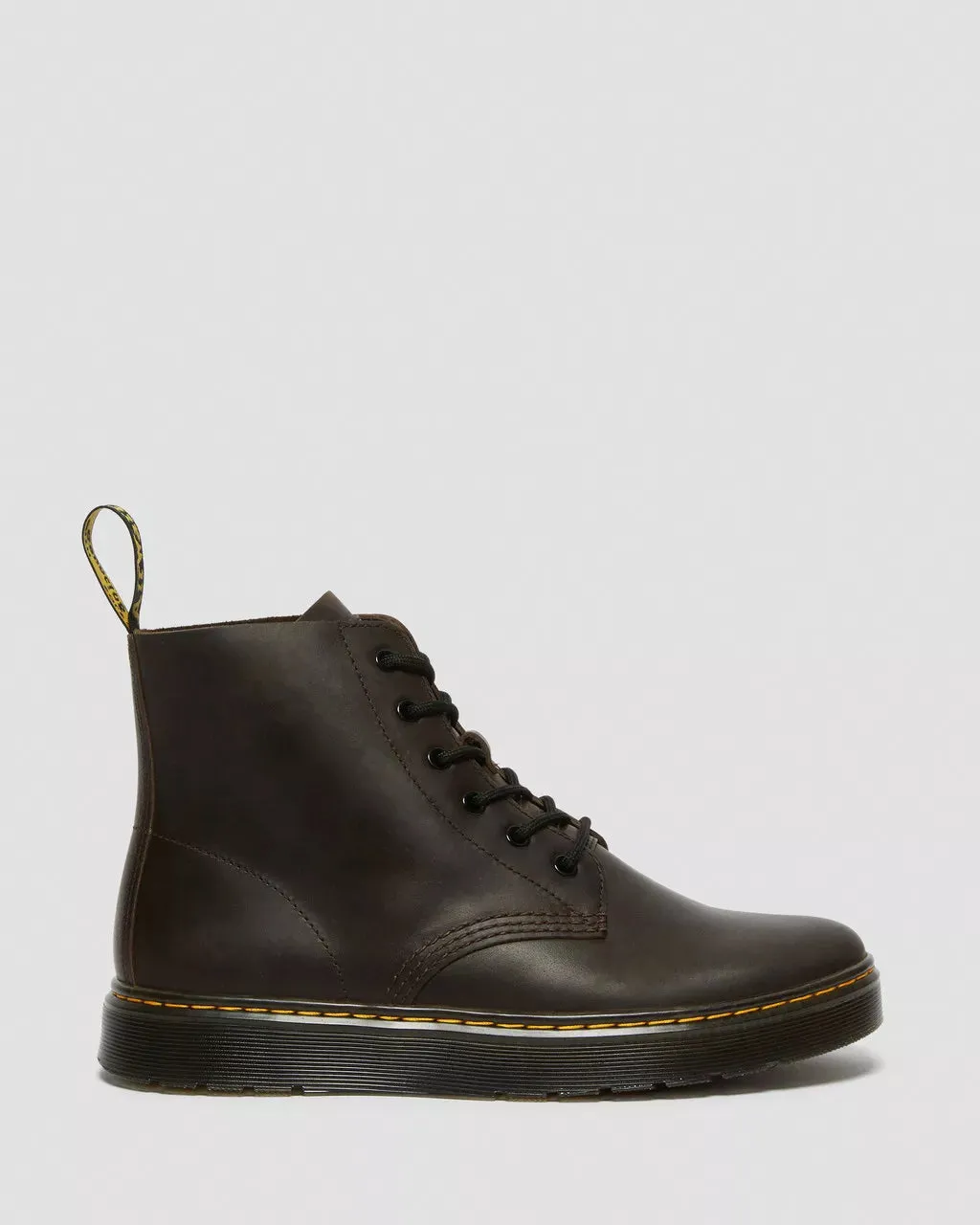 Bottes Dr Martens Thurston Chukka Crazy Horse en marron foncé