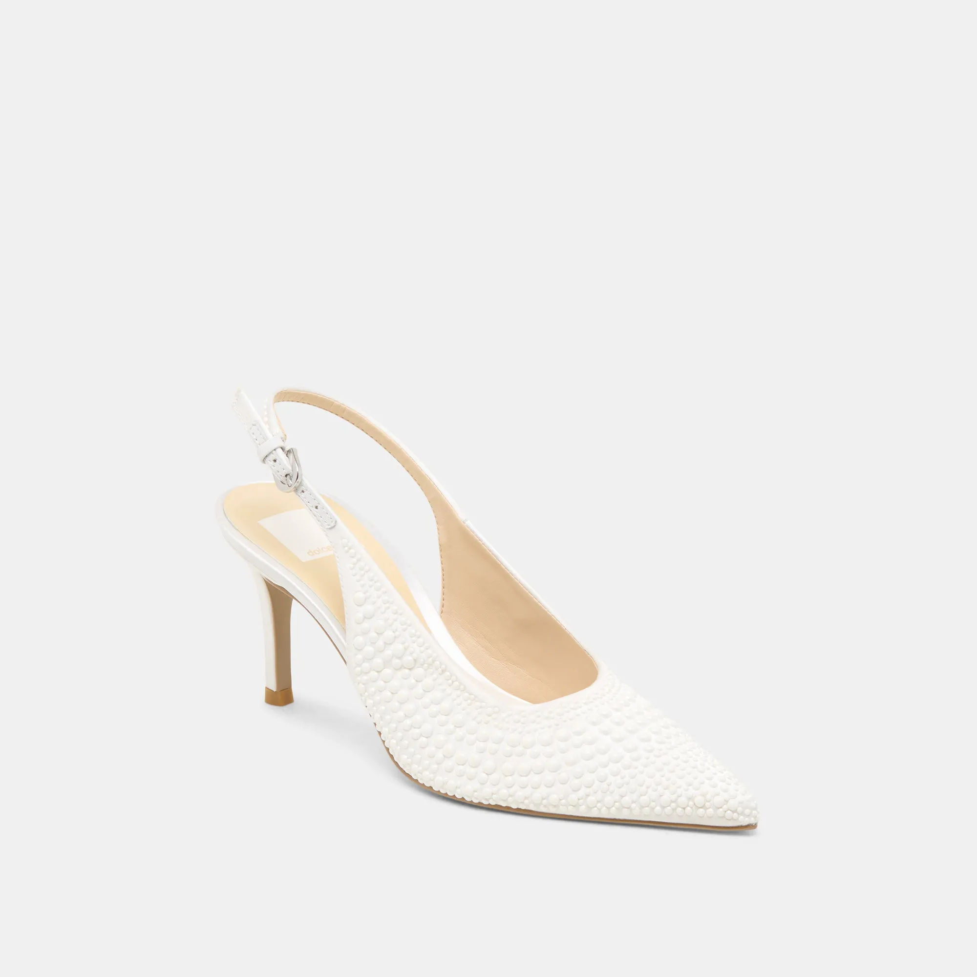 TALONS ELASI PERLE SATIN BLANC VRAI