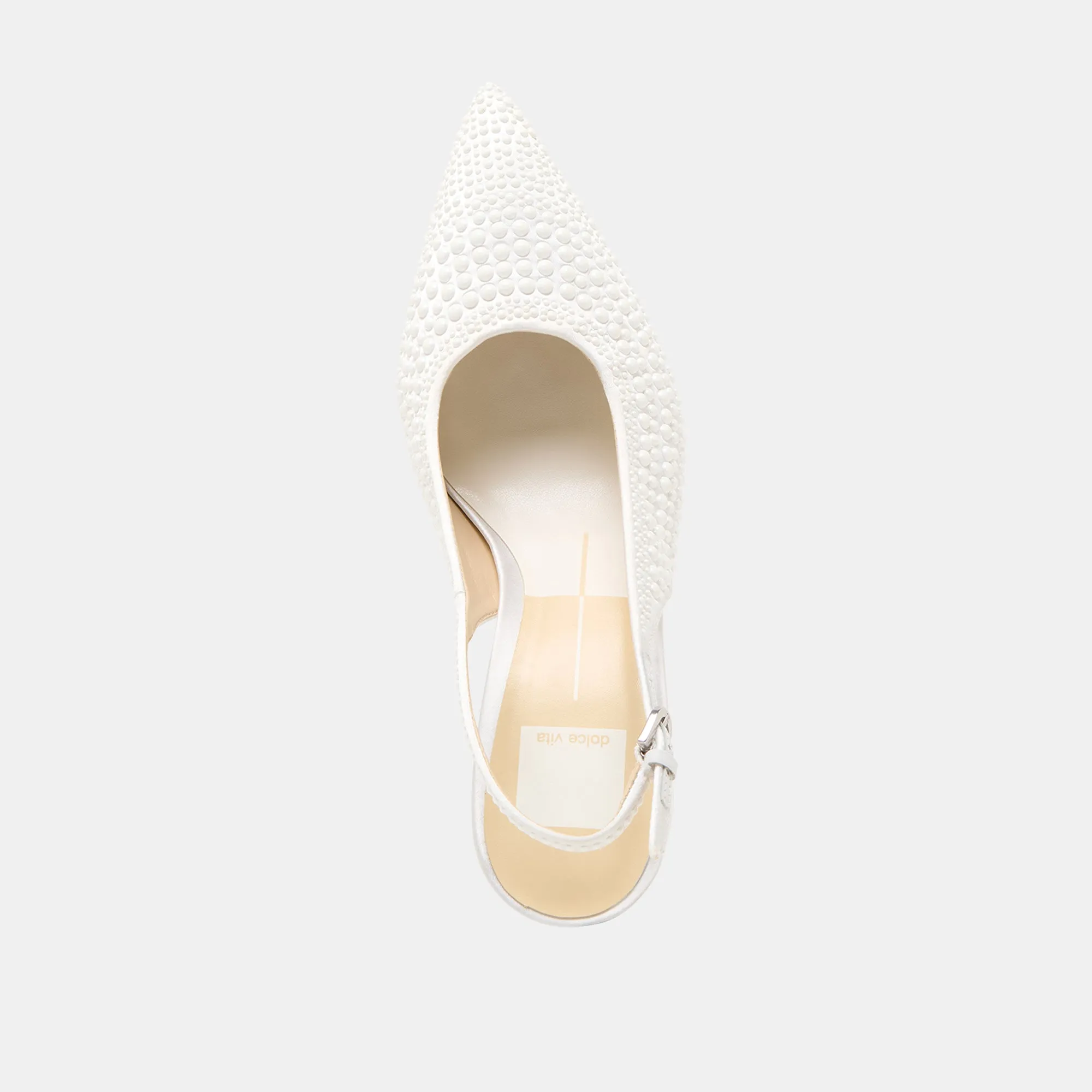TALONS ELASI PERLE SATIN BLANC VRAI