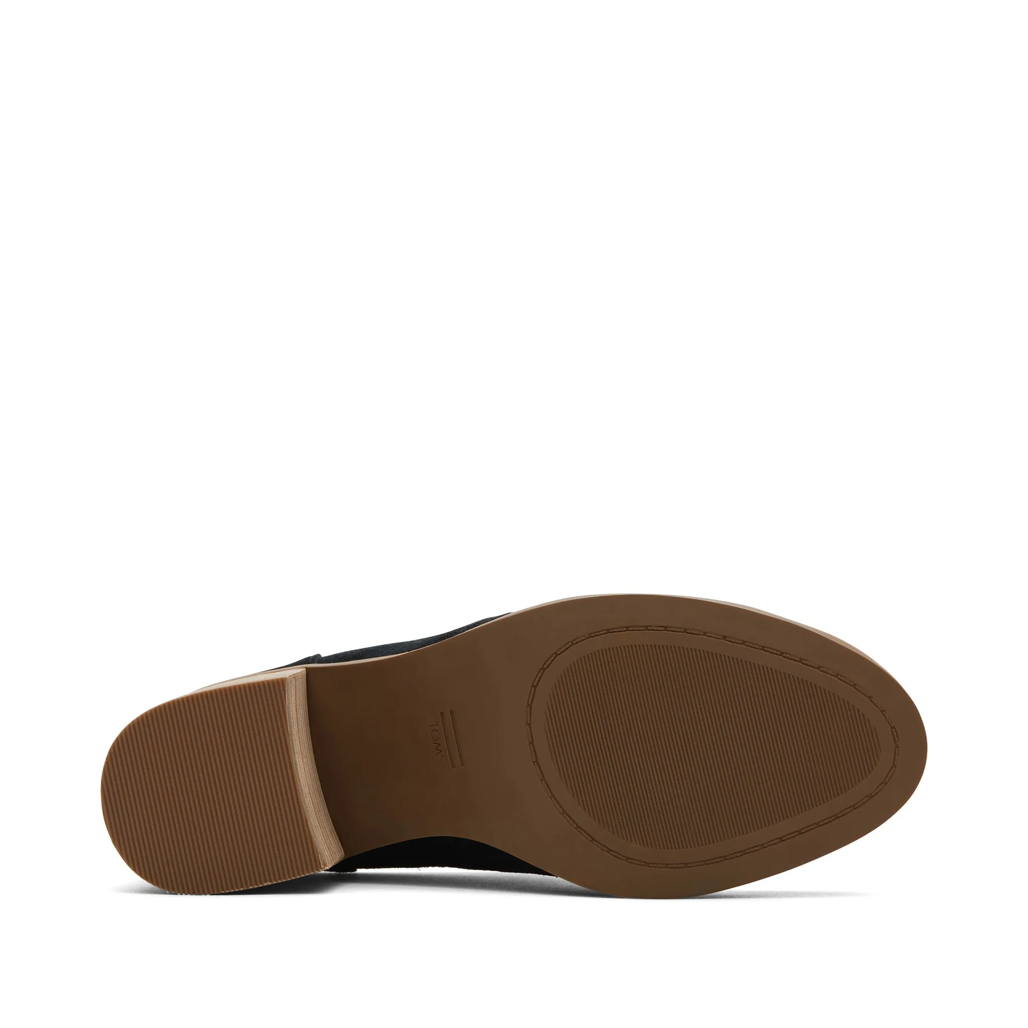 Mule en daim noir Evelyn