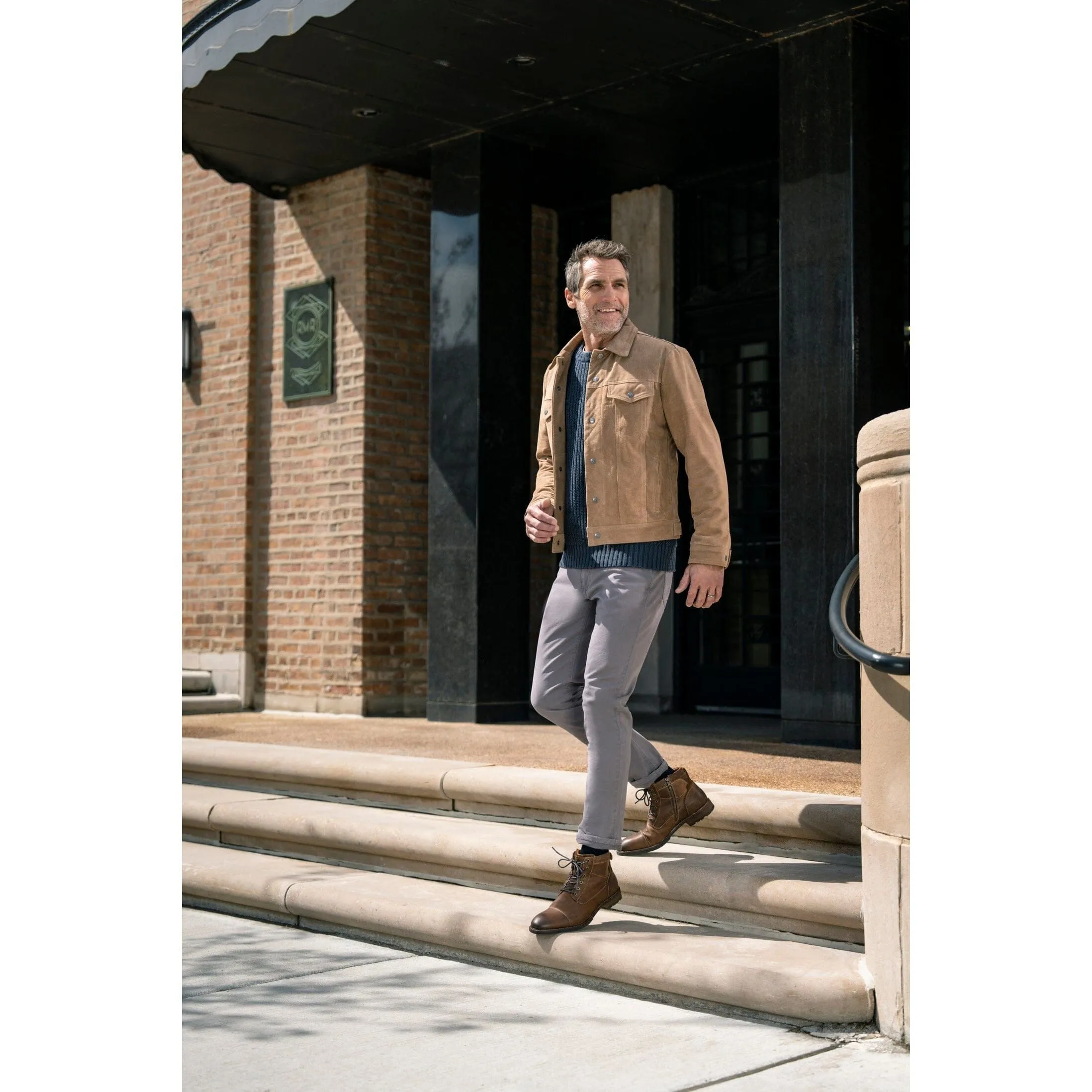 BOTTES À LACETS FLORSHEIM LODGE AVEC BOUT RENFORCÉ