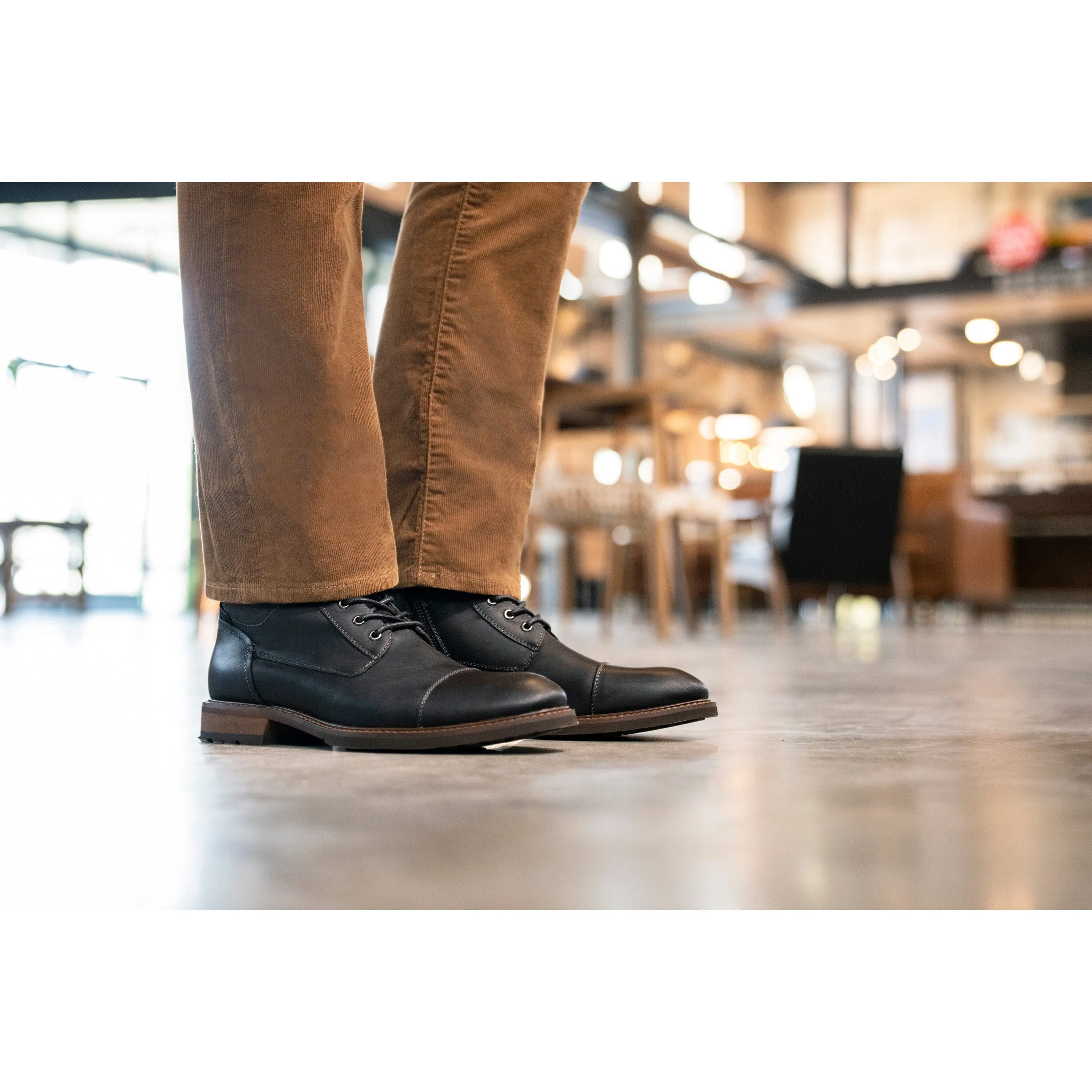 BOTTES À LACETS FLORSHEIM LODGE AVEC BOUT RENFORCÉ