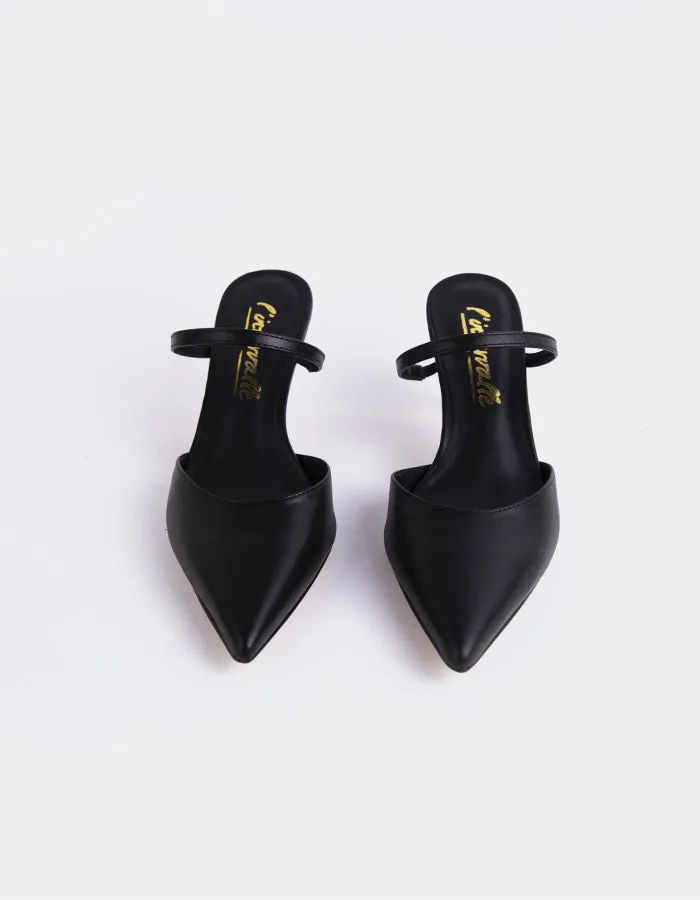 Forsythia Cuir Noir