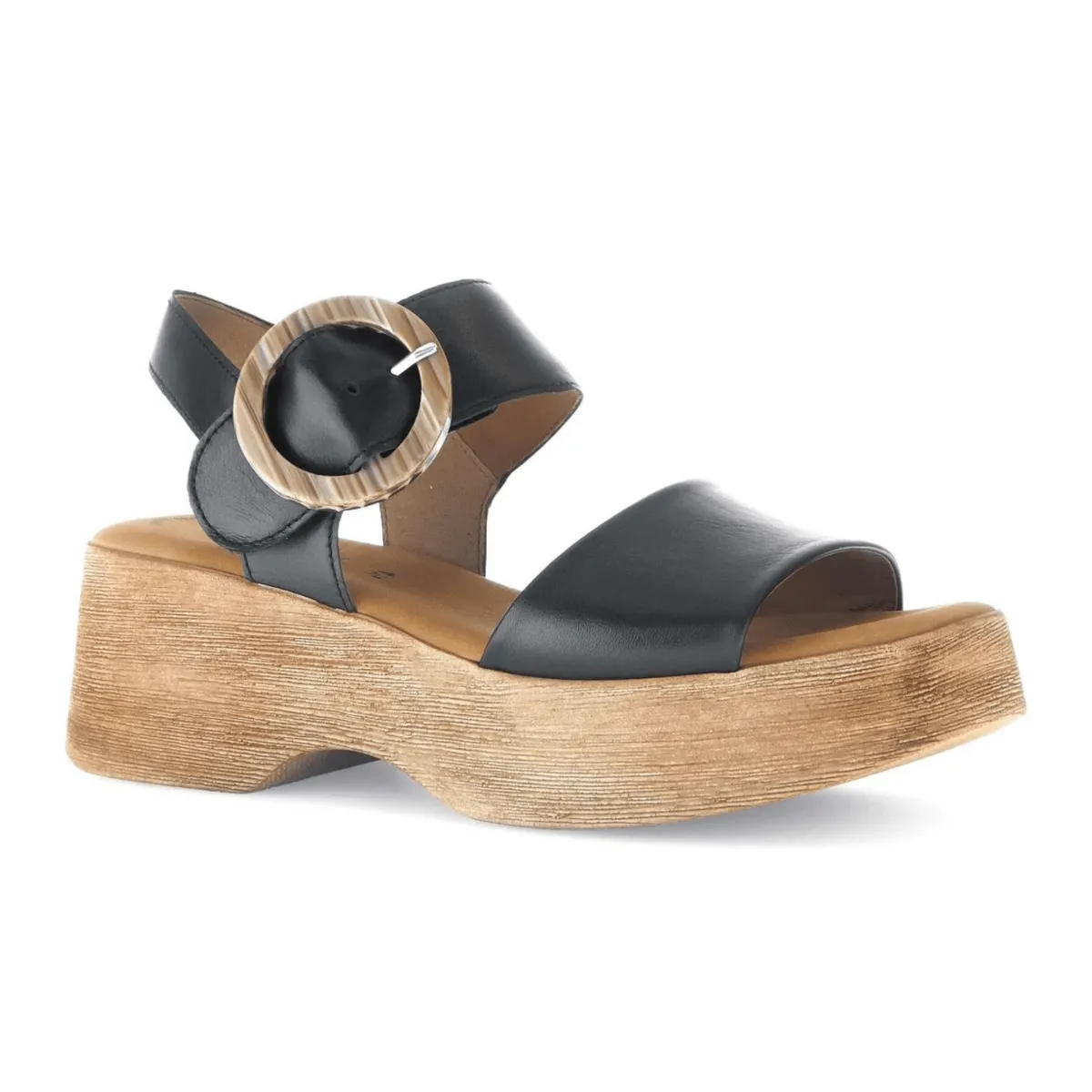 Gabor Femme 64.520.27 Cuir Nappa Noir