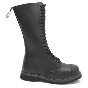 Bottes unisexes à embout d'acier longueur mollet Grinders King CS