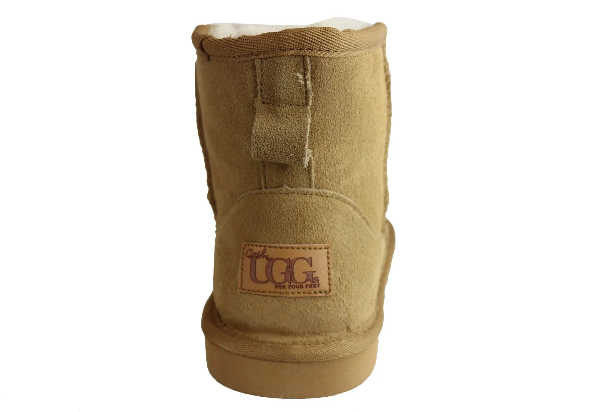 Bottes confortables chaudes pour femmes Grosby Jillaroo Ugg avec doublure en peau de mouton Chaussures Grosby