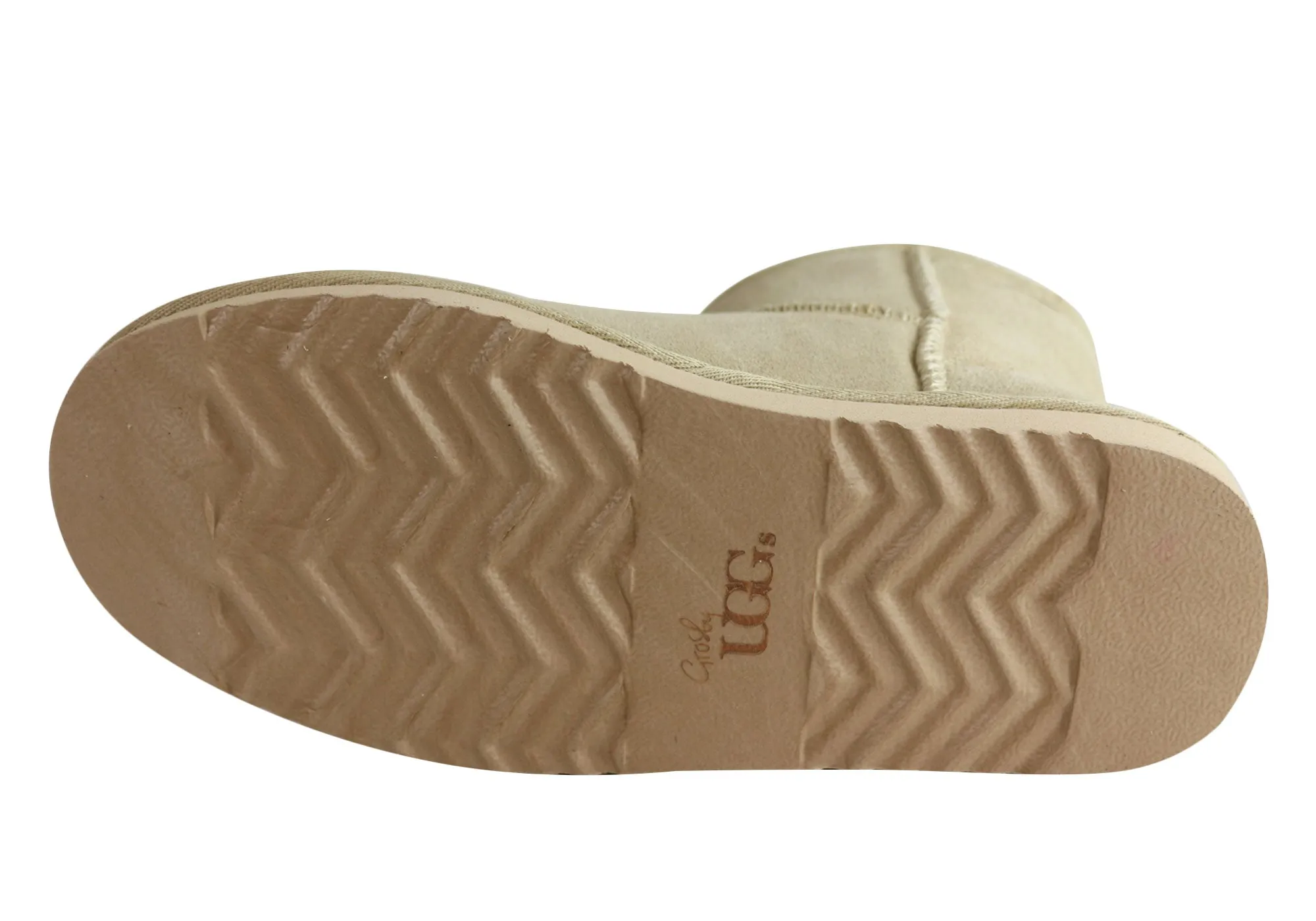 Bottes confortables chaudes pour femmes Grosby Jillaroo Ugg avec doublure en peau de mouton Chaussures Grosby