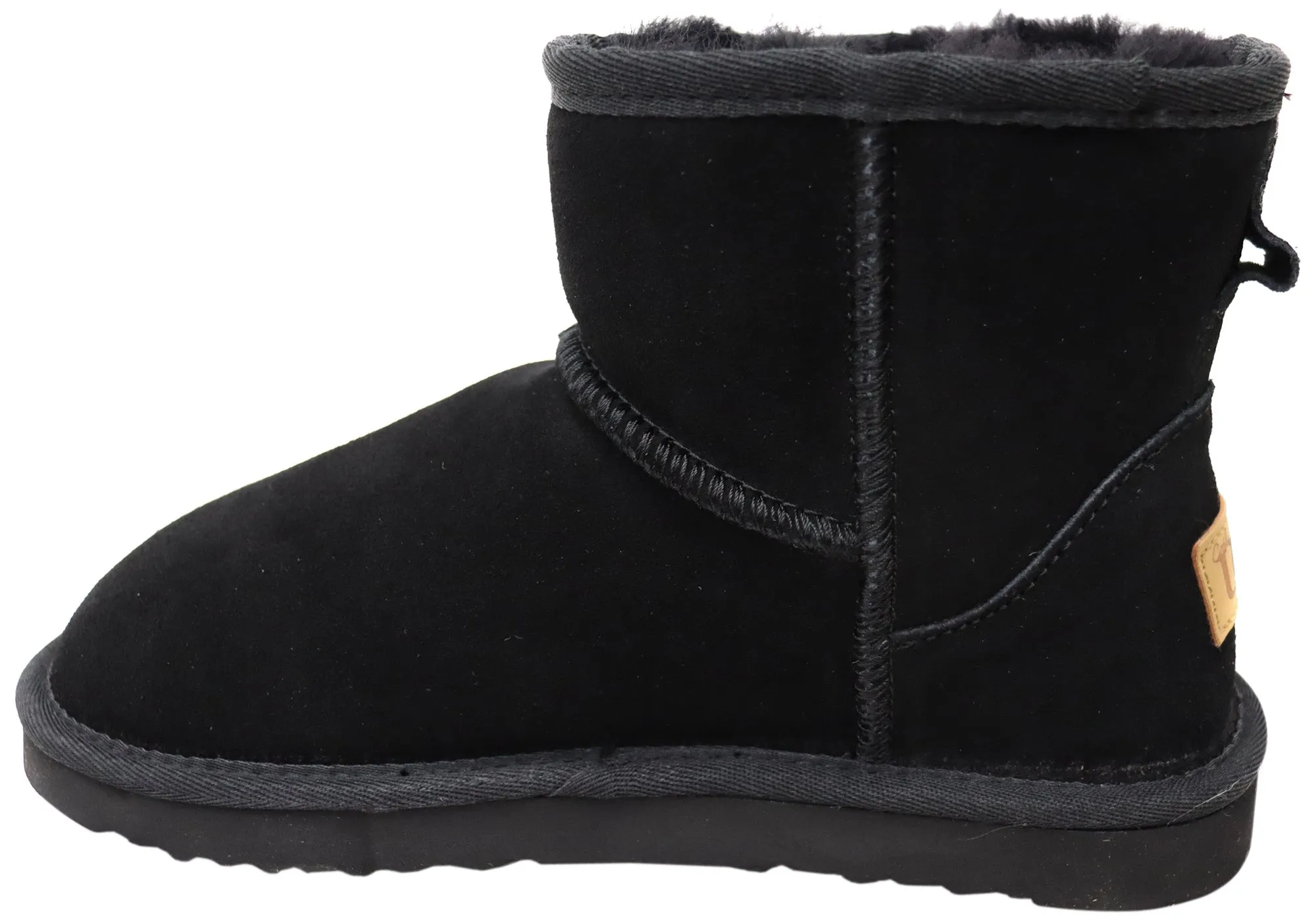 Bottes confortables chaudes pour femmes Grosby Jillaroo Ugg avec doublure en peau de mouton Chaussures Grosby