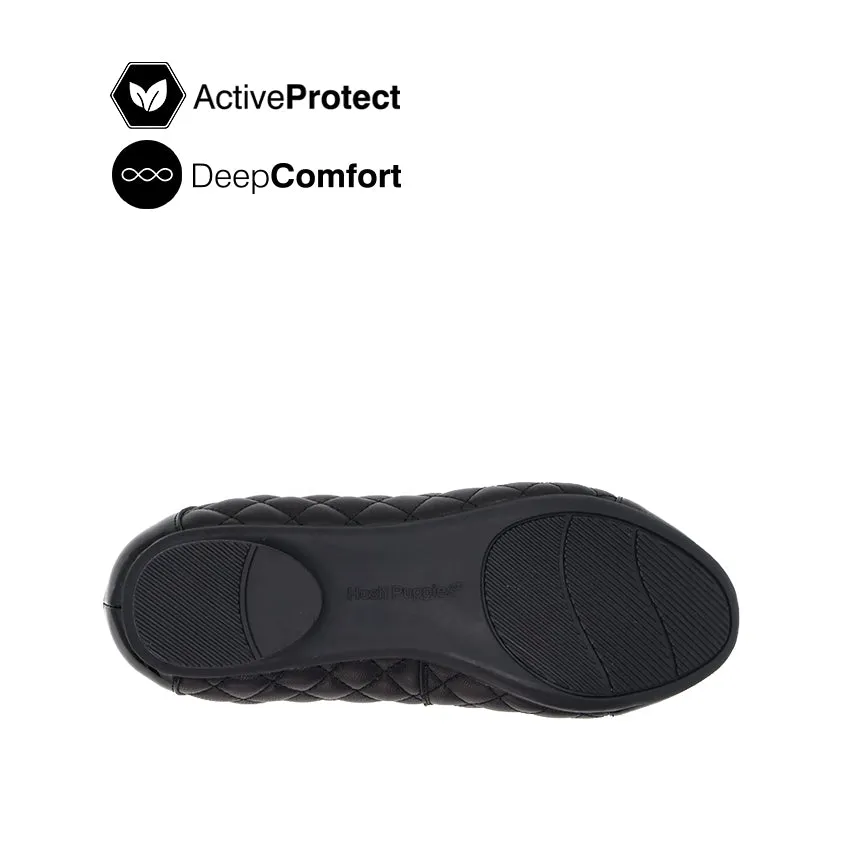 Chaussures Femme Gwin Toe Cap - Cuir Noir