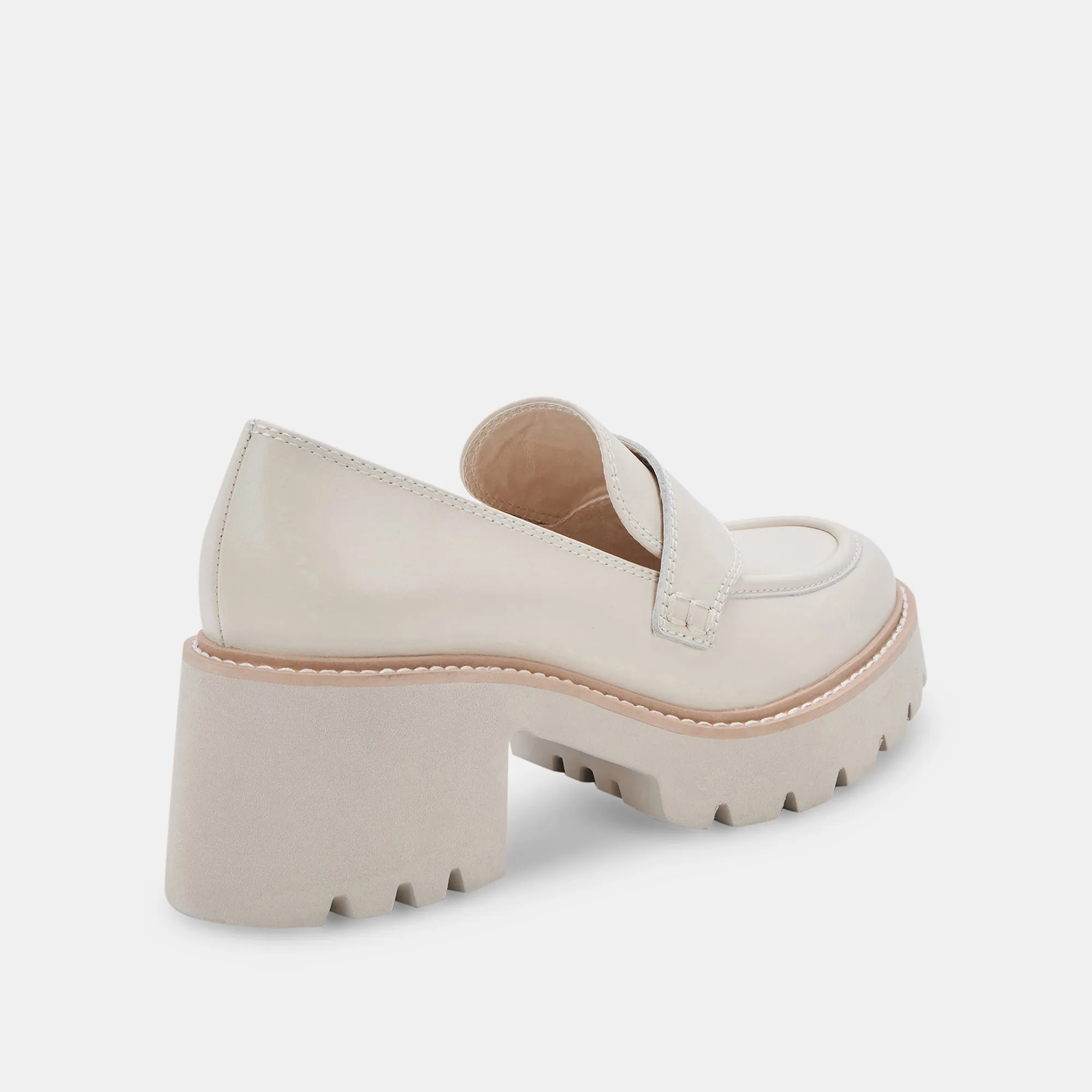 HALONA LOAFERS CUIR IVOIRE - re:vita