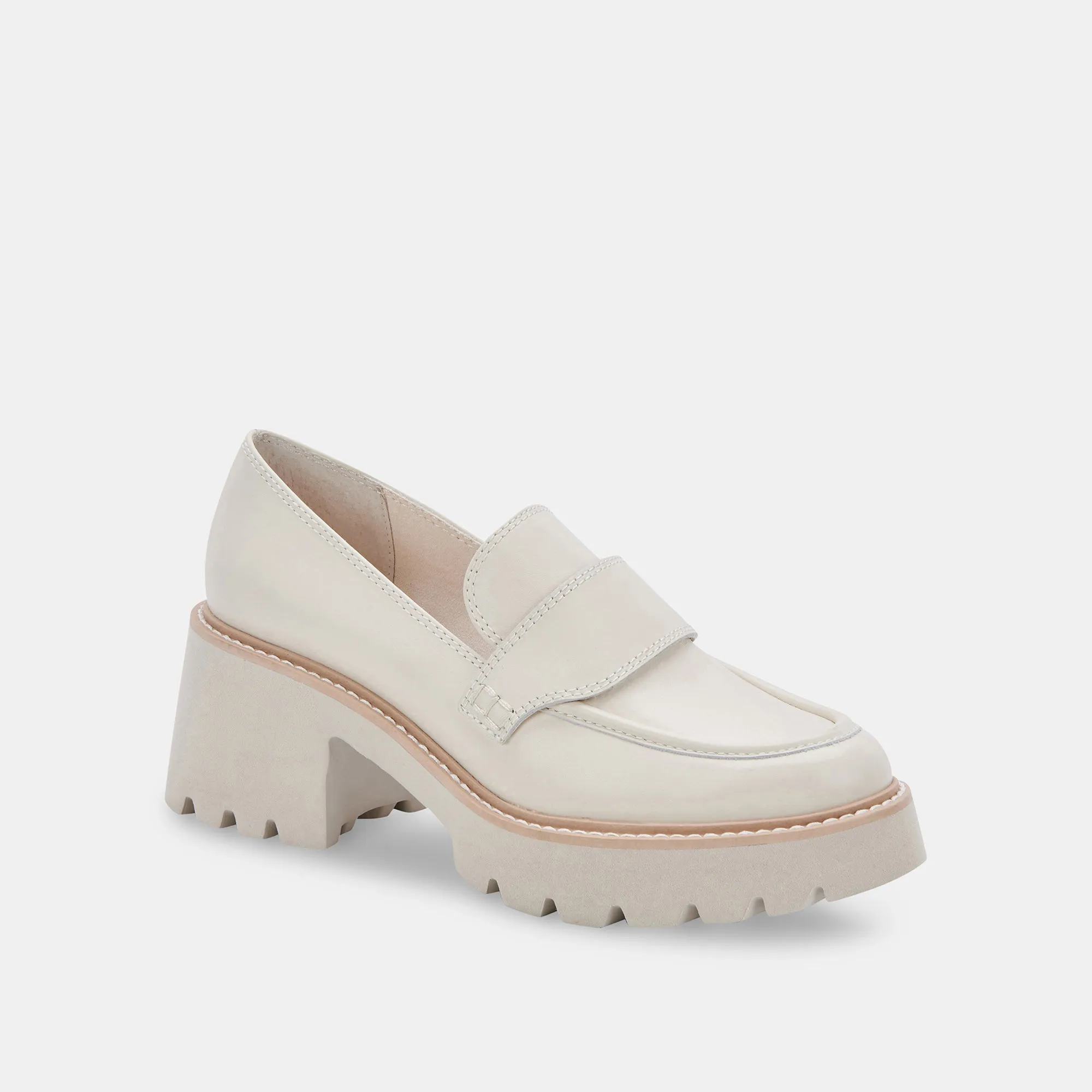 HALONA LOAFERS CUIR IVOIRE - re:vita