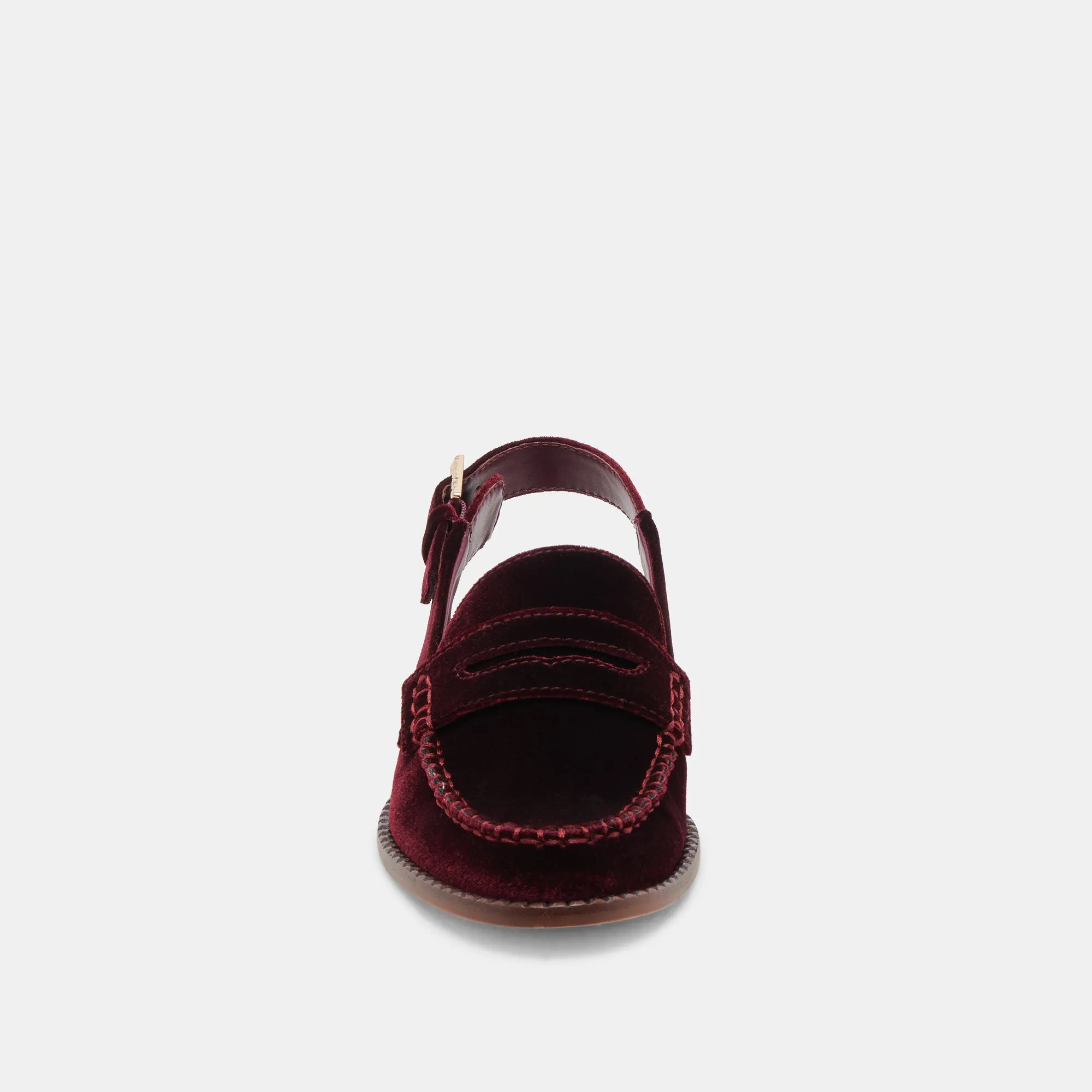 MOCASSINS HARDI VELOURS VIN