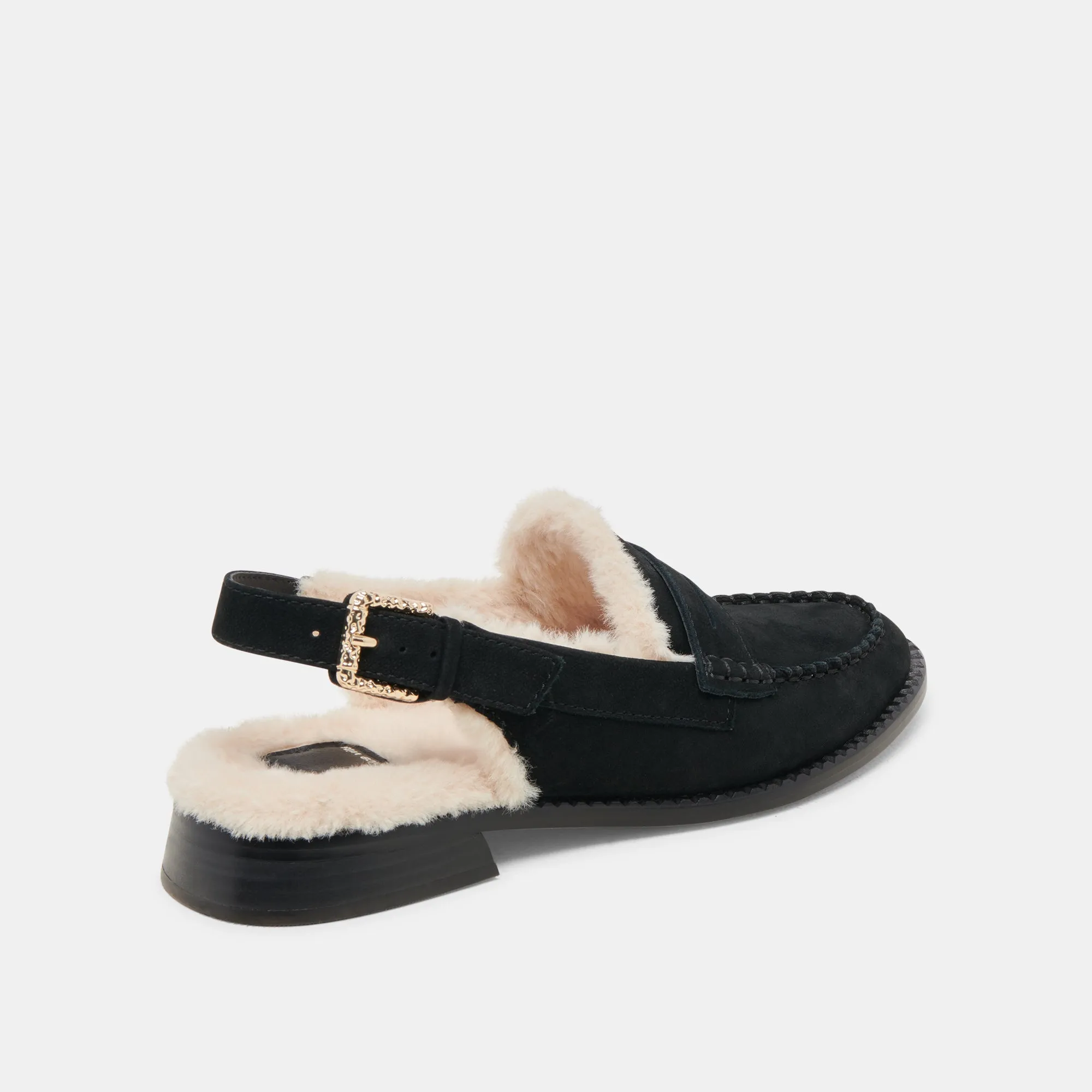 HARDI MOCCASSINS DOUDS NOIR NUBUCK