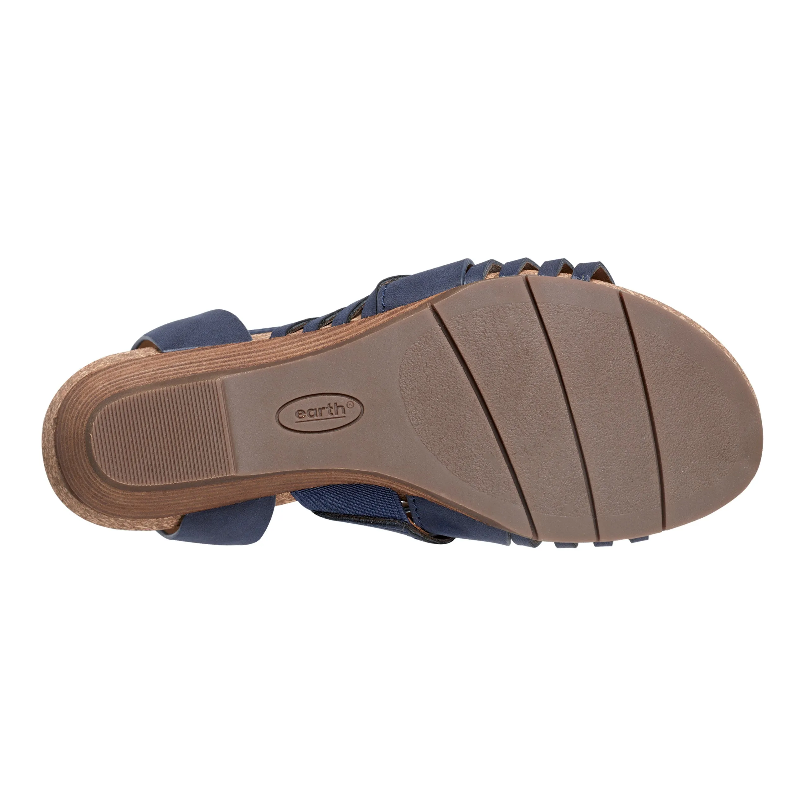 Sandales compensées à lanières Hattie Round Toe