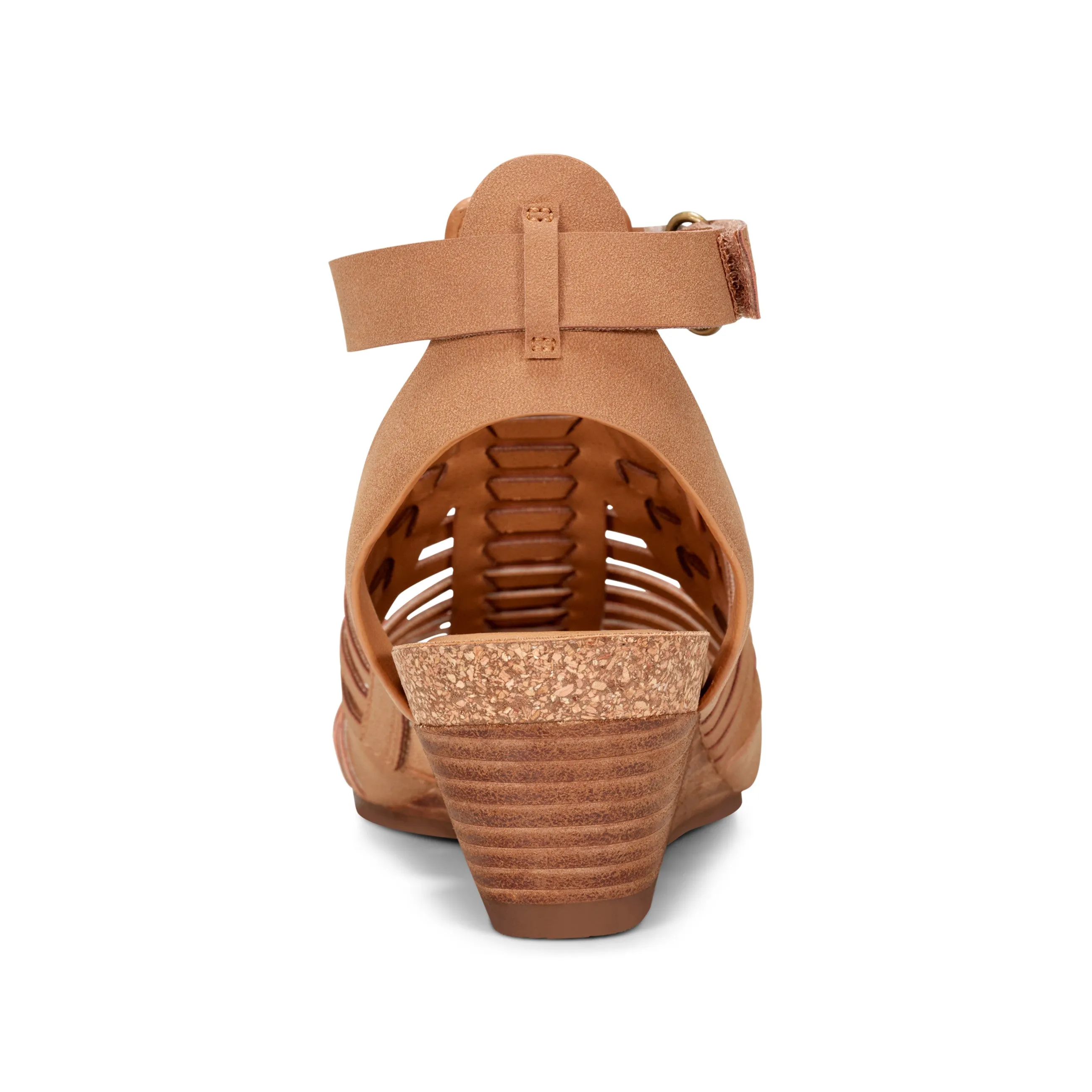 Sandales compensées à lanières Hattie Round Toe