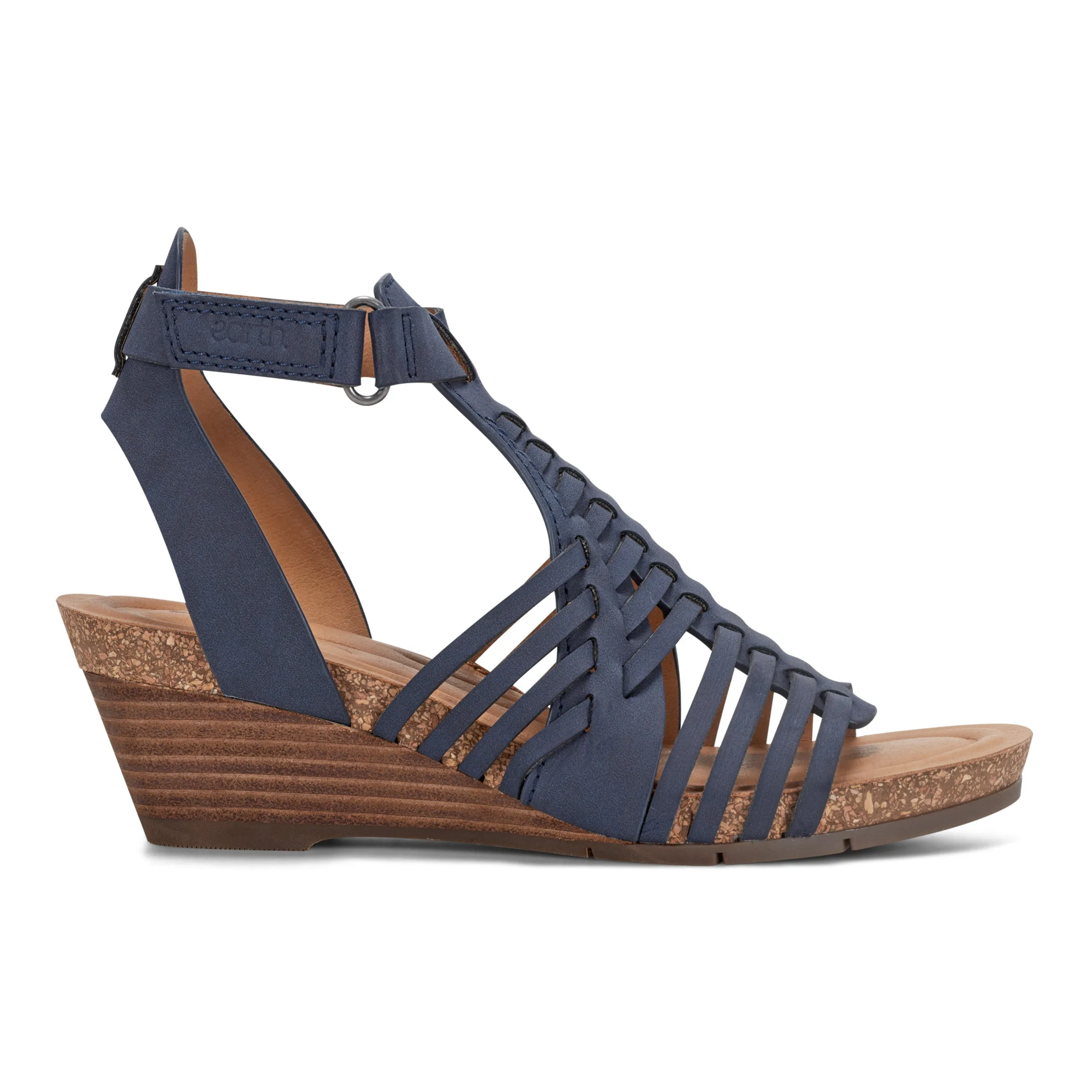 Sandales compensées à lanières Hattie Round Toe
