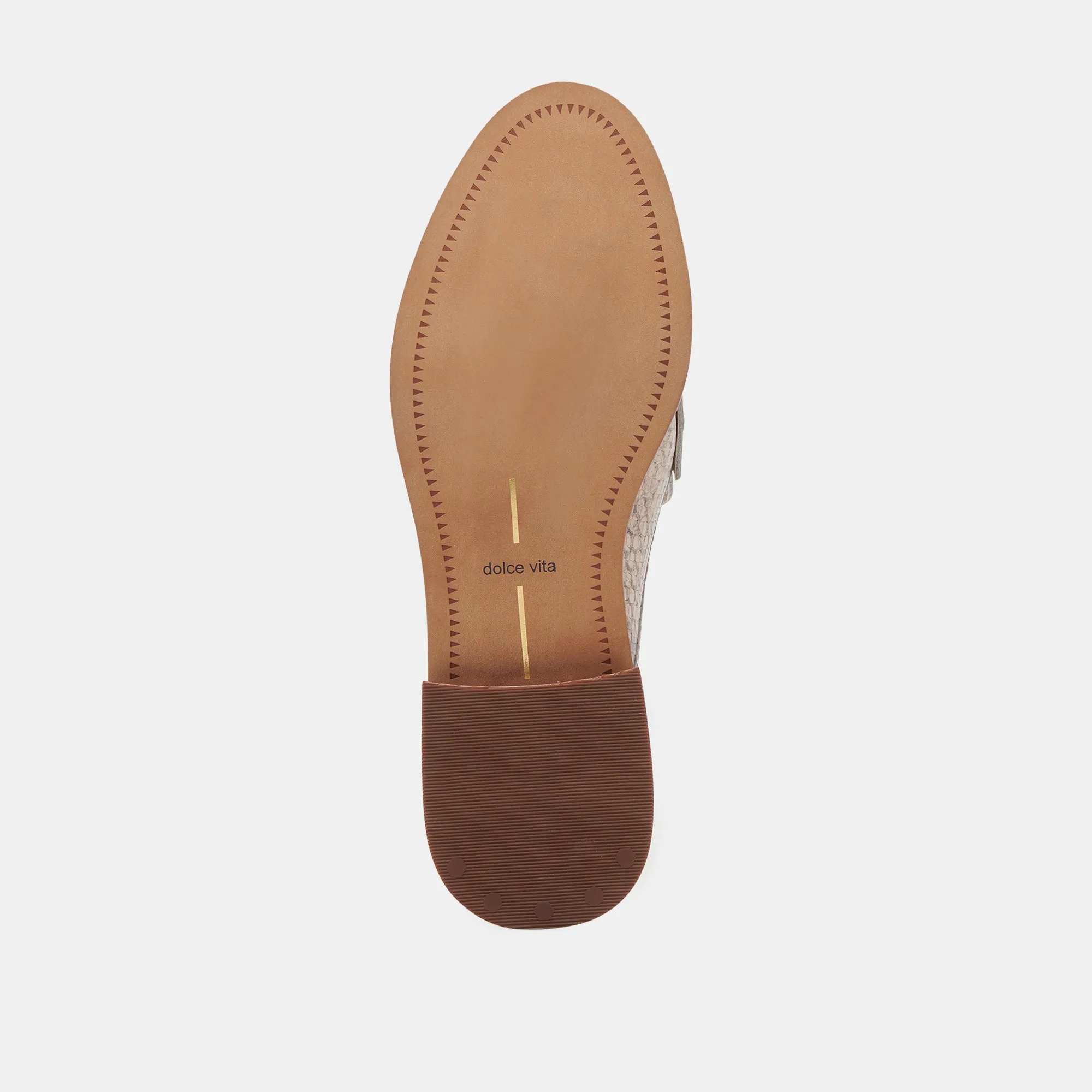 HAVAN LOAFERS SABLE SERPENT EMBOSSÉ