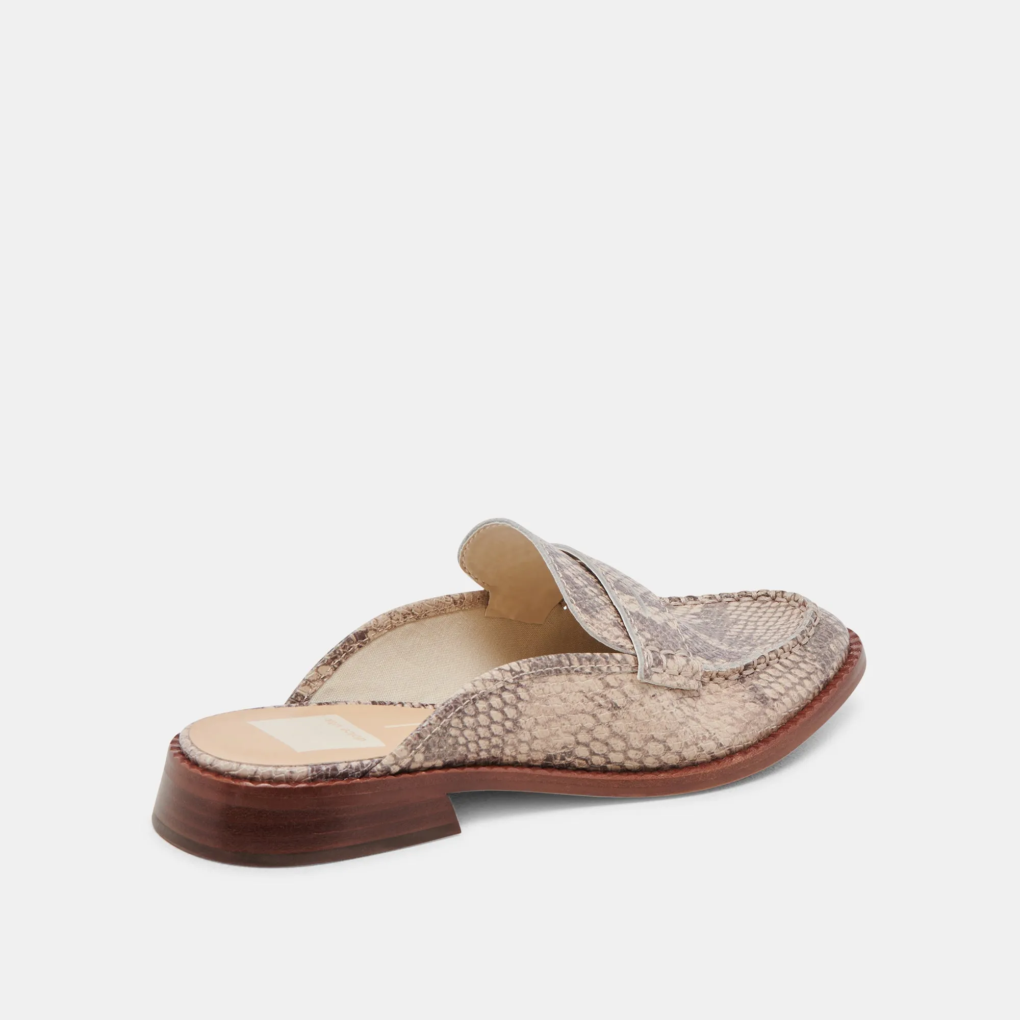 HAVAN LOAFERS SABLE SERPENT EMBOSSÉ