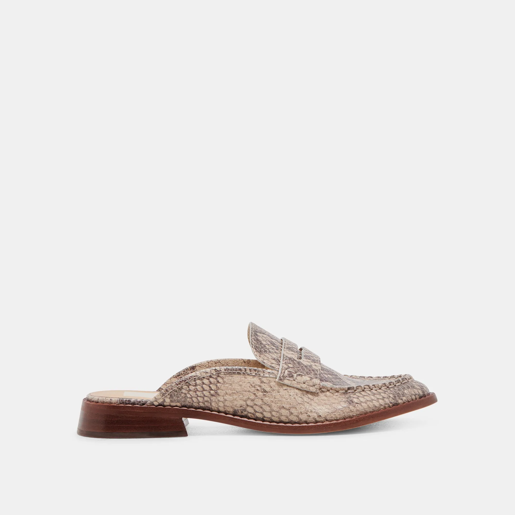 HAVAN LOAFERS SABLE SERPENT EMBOSSÉ