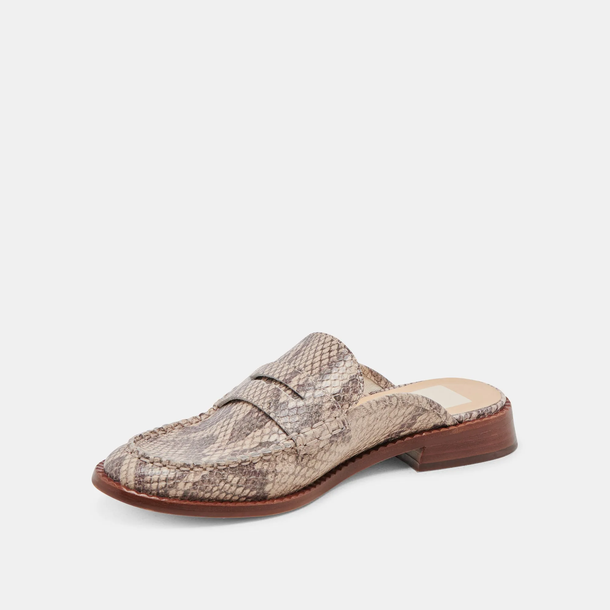 HAVAN LOAFERS SABLE SERPENT EMBOSSÉ