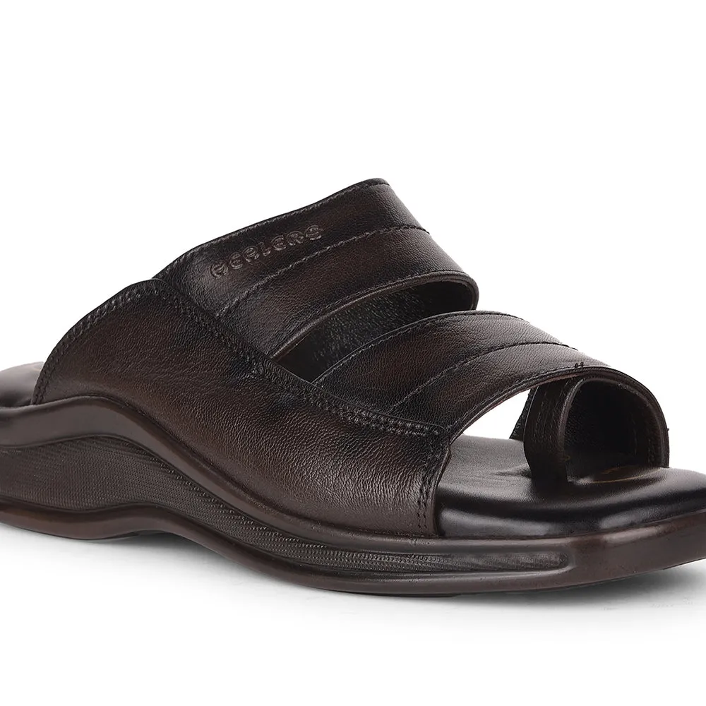 Healers By Liberty 2050-905 Pantoufles Décontractées Pour Hommes - Marron