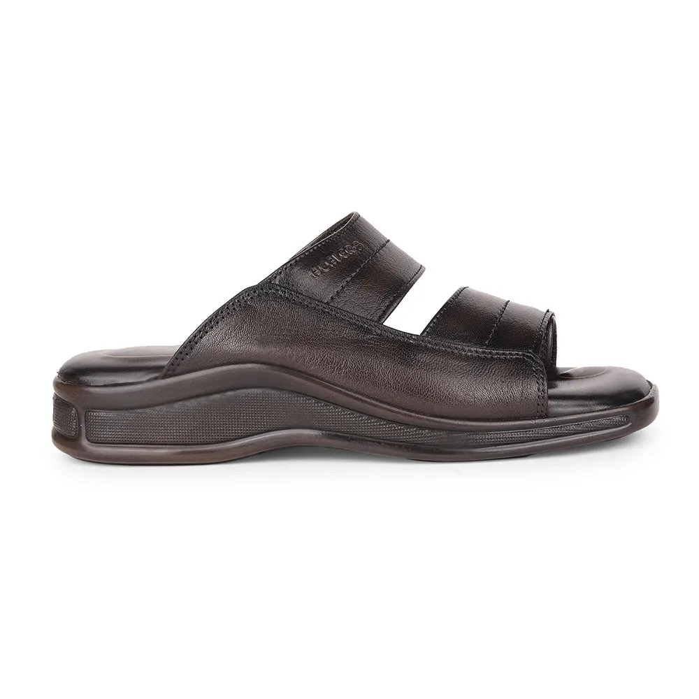 Healers By Liberty 2050-905 Pantoufles Décontractées Pour Hommes - Marron