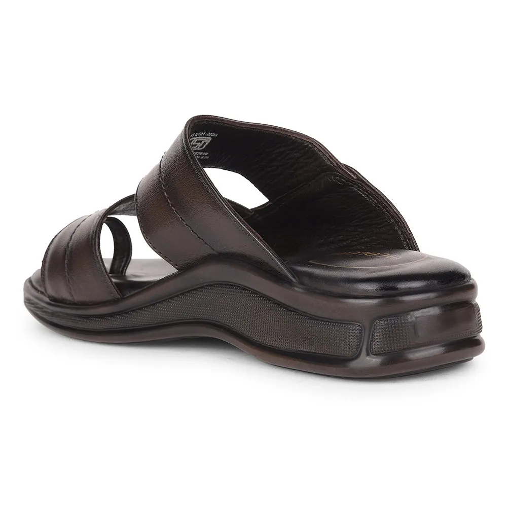 Healers By Liberty 2050-905 Pantoufles Décontractées Pour Hommes - Marron