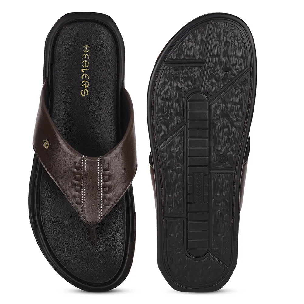 Chaussons décontractés Healers By Liberty AVN-107 pour hommes - Marron