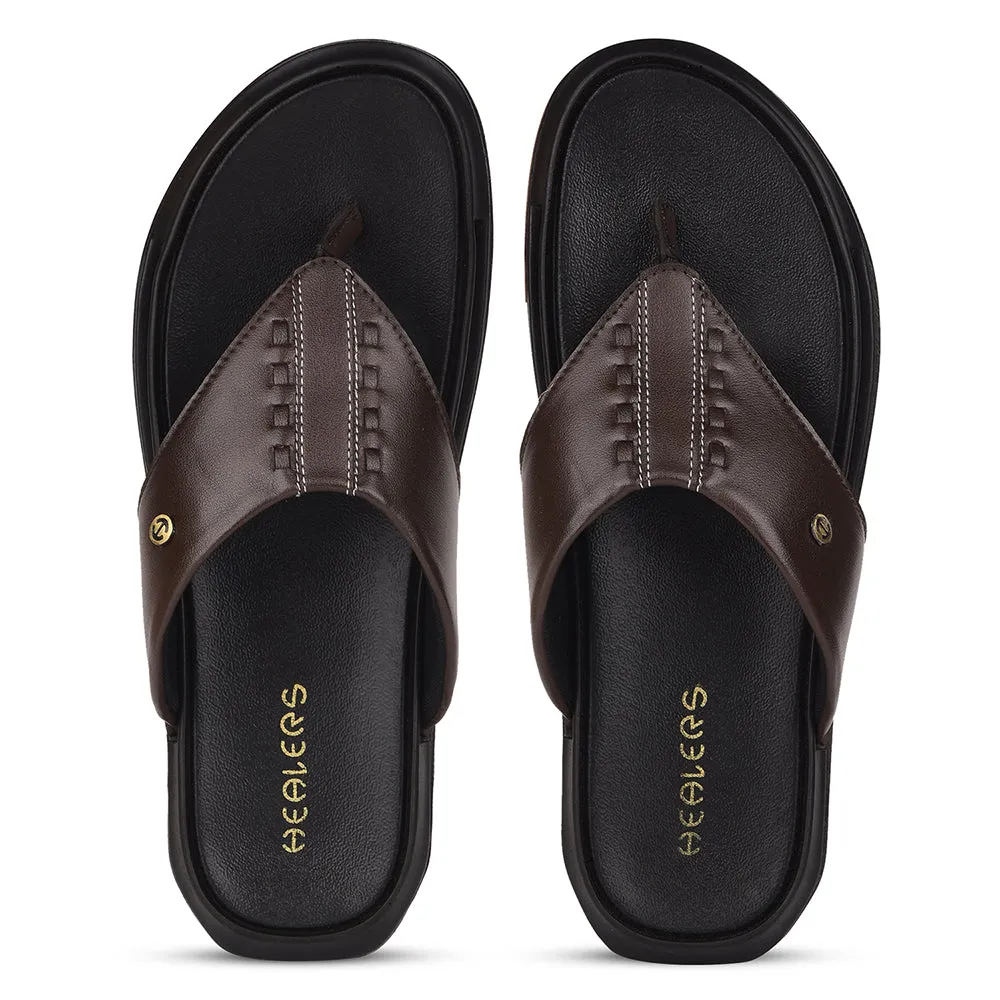 Chaussons décontractés Healers By Liberty AVN-107 pour hommes - Marron