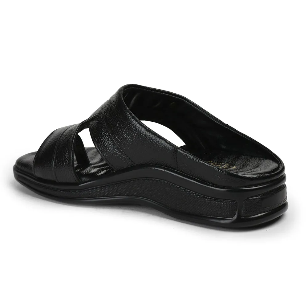 Healers By Liberty Men 2050-802 Pantoufles Décontractées Noires