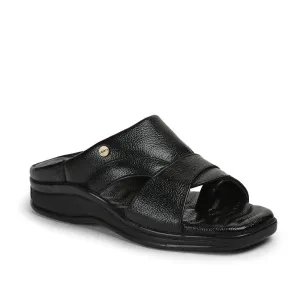 Healers By Liberty Men 2050-802 Pantoufles Décontractées Noires