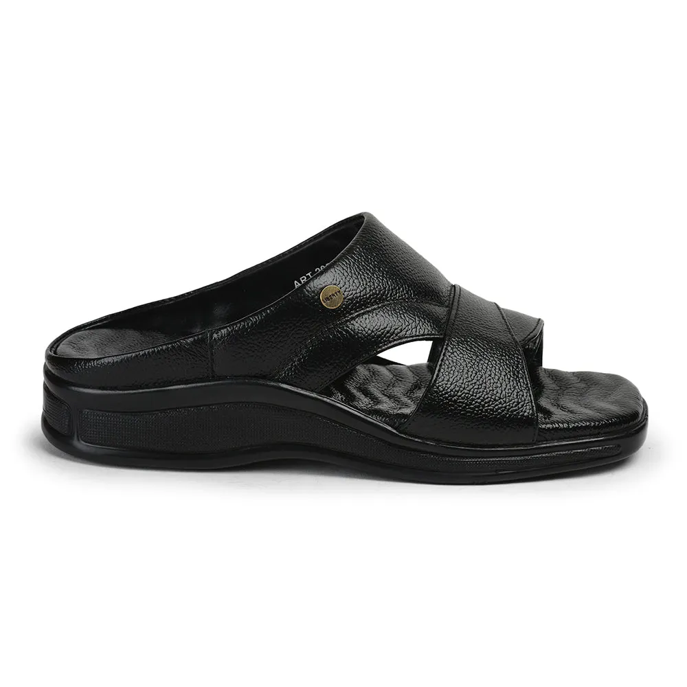 Healers By Liberty Men 2050-802 Pantoufles Décontractées Noires