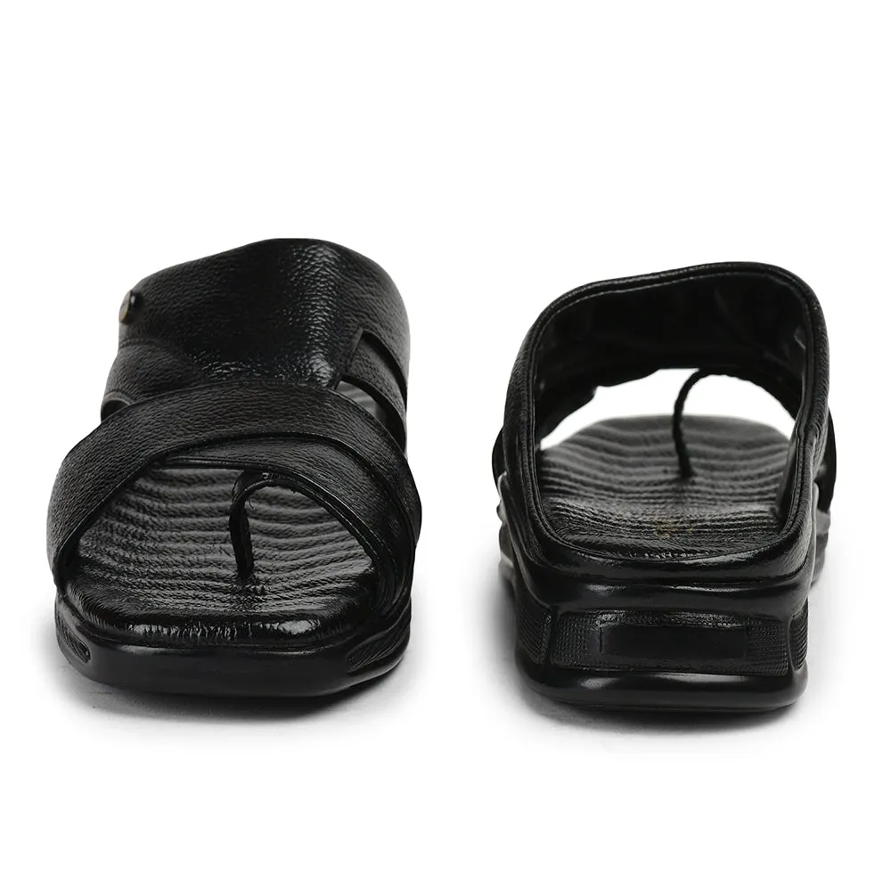 Healers By Liberty Men 2050-802 Pantoufles Décontractées Noires