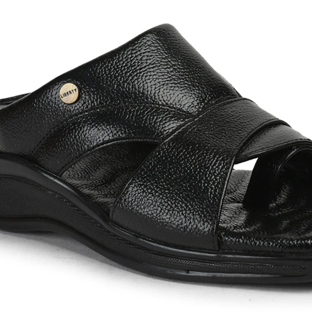 Healers By Liberty Men 2050-802 Pantoufles Décontractées Noires