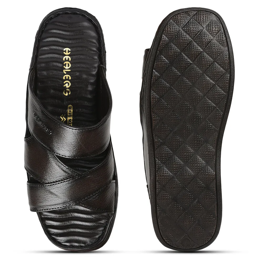 Chaussons décontractés marron Healers By Liberty Men 2191-51
