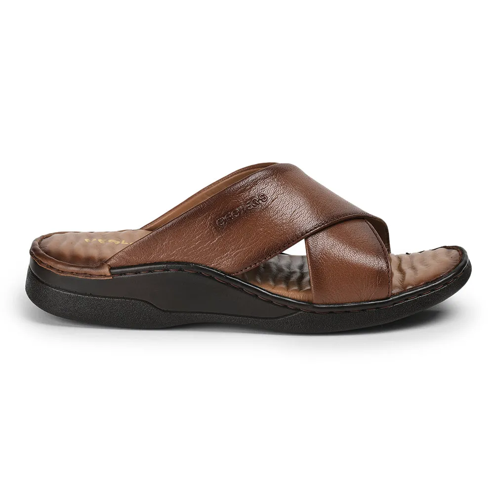 Mules décontractées beige 2191-700 par Liberty Men