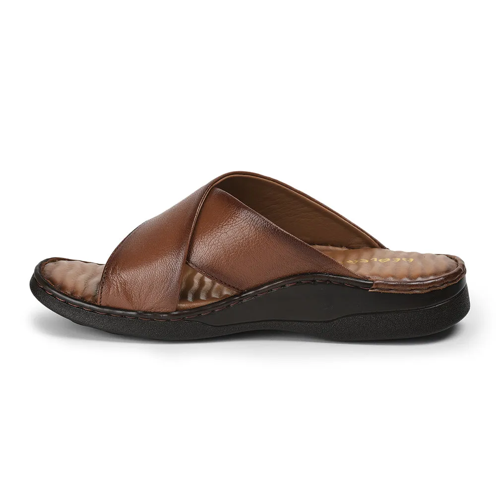 Mules décontractées beige 2191-700 par Liberty Men