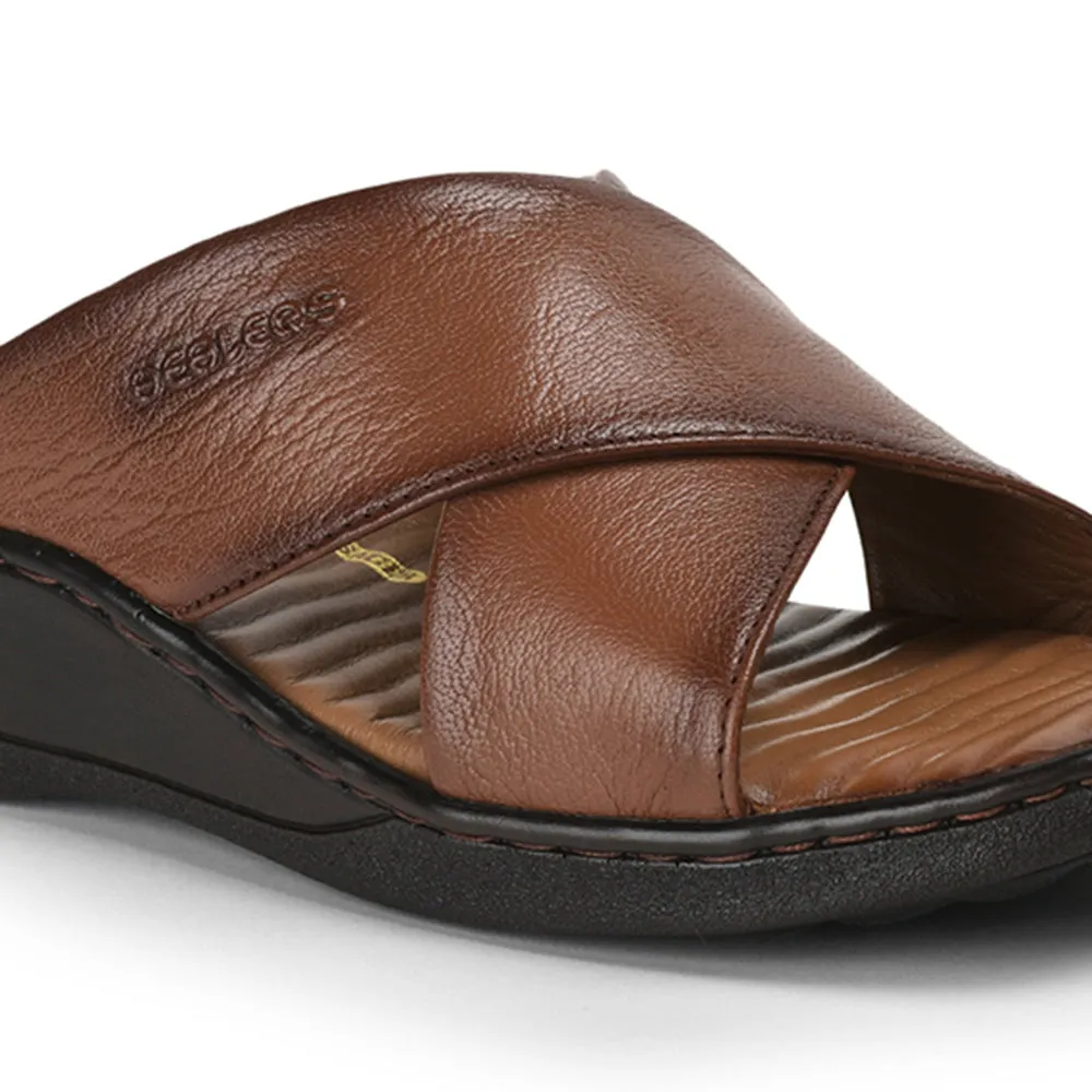 Mules décontractées beige 2191-700 par Liberty Men