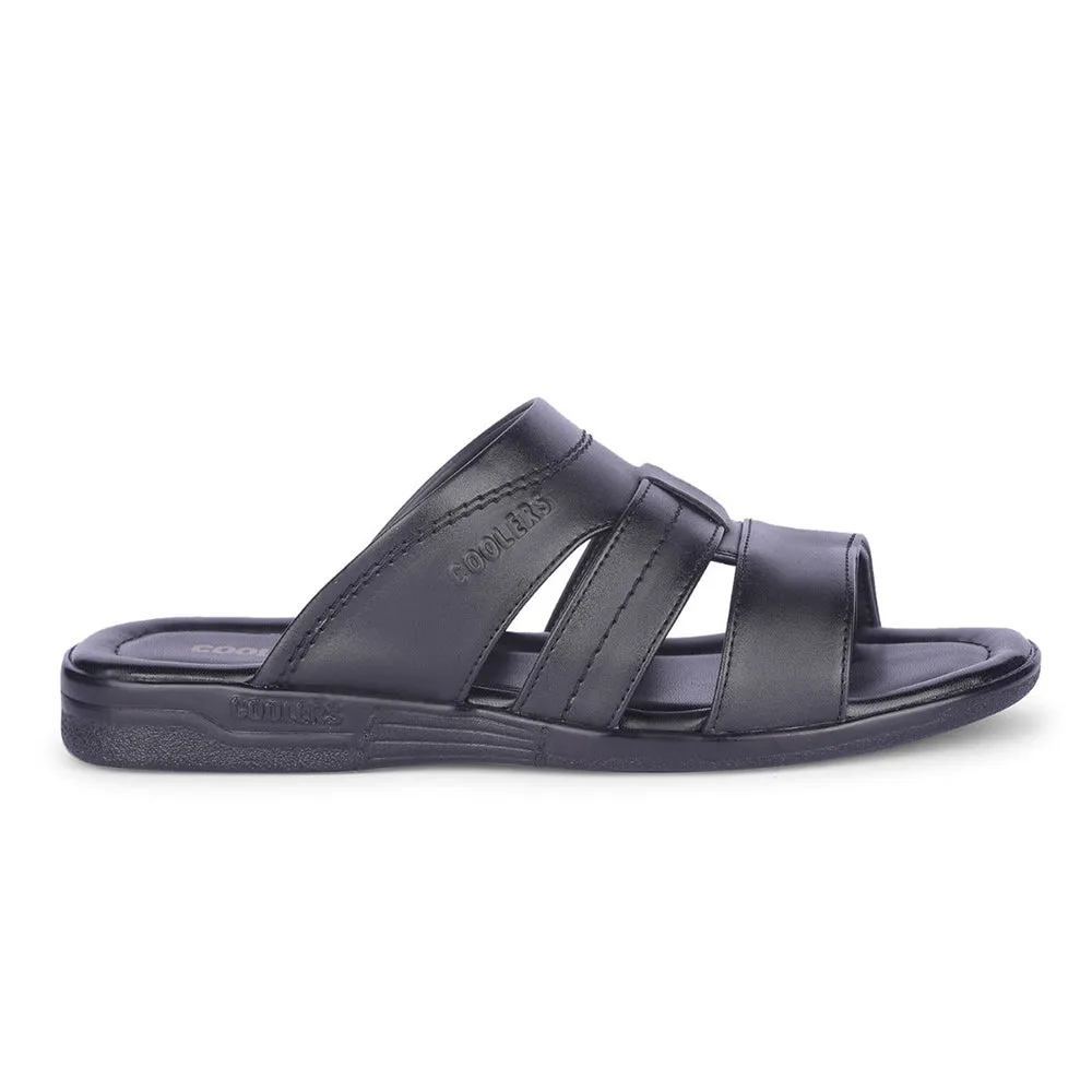 Chaussons décontractés noirs ZUNAIRIO-E pour hommes par Healers By Liberty