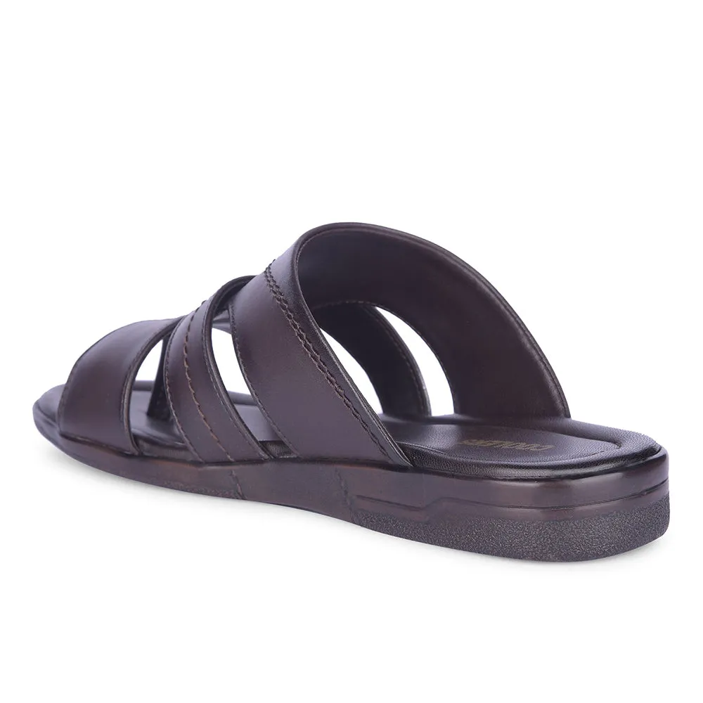 Mules décontractées marron ZUNAIRIO-E pour hommes Healers By Liberty