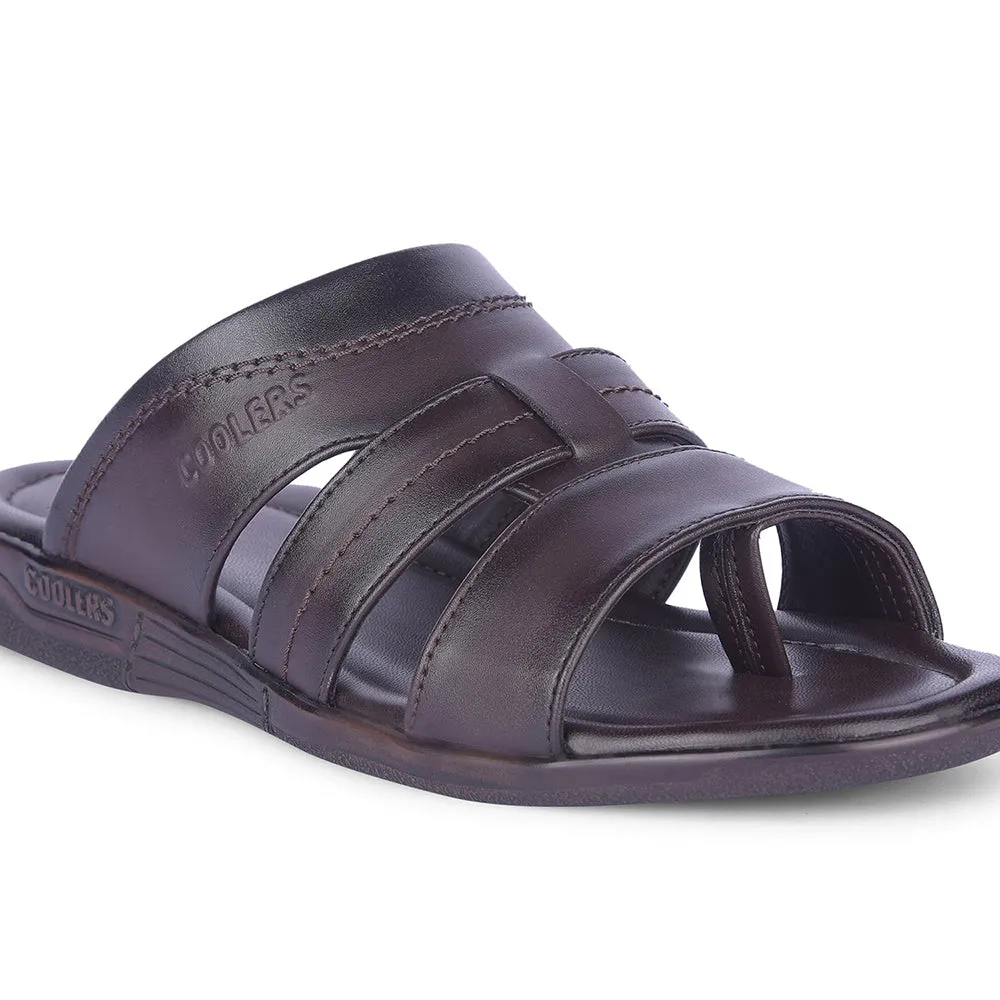 Mules décontractées marron ZUNAIRIO-E pour hommes Healers By Liberty