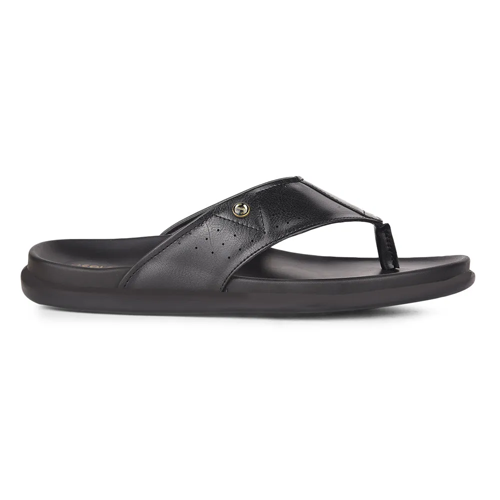Chaussons Décontractés Noirs Healers Pour Hommes LEEKS-1 Par Liberty