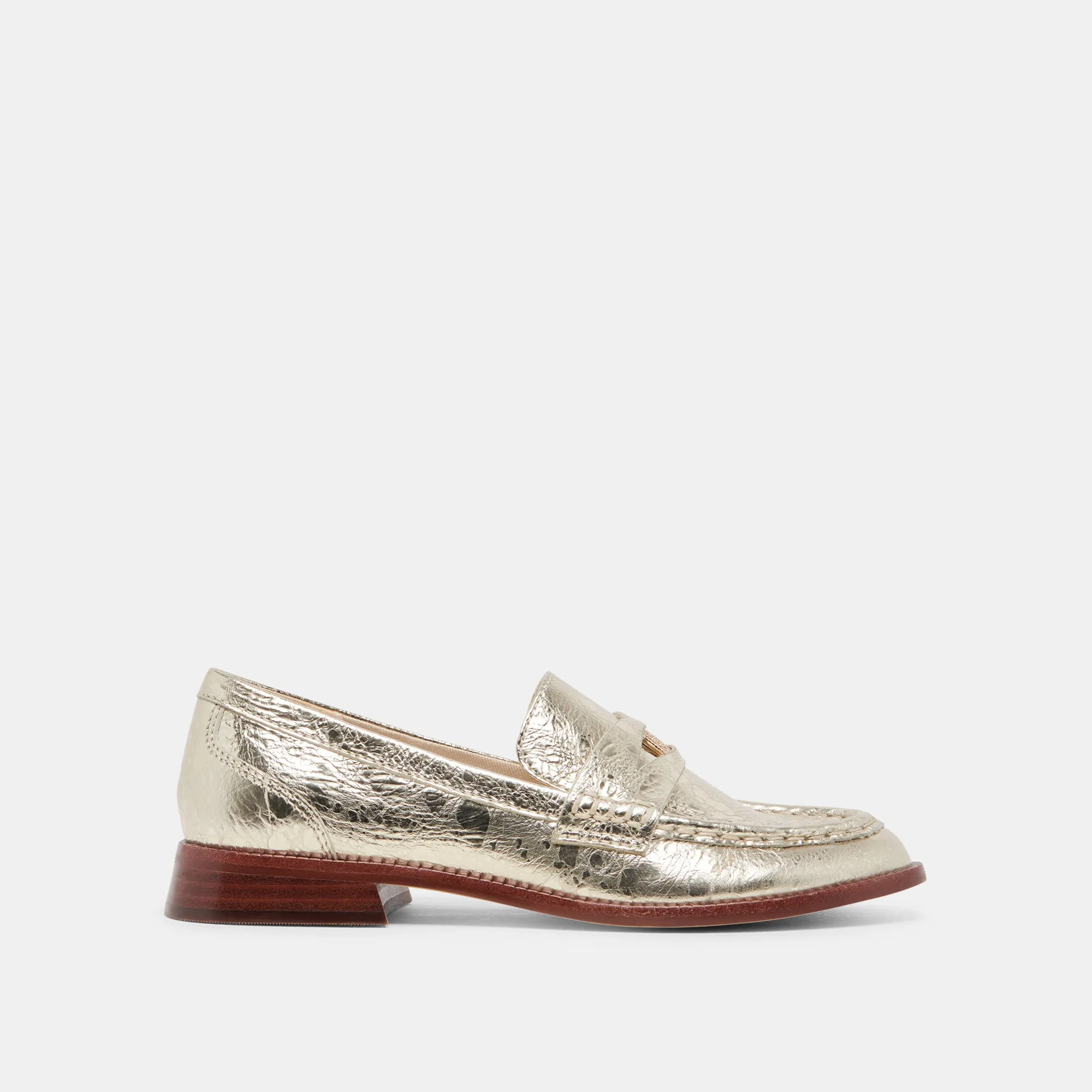 MOCASSIN HILLY EN PIÈCE DE PLATINE