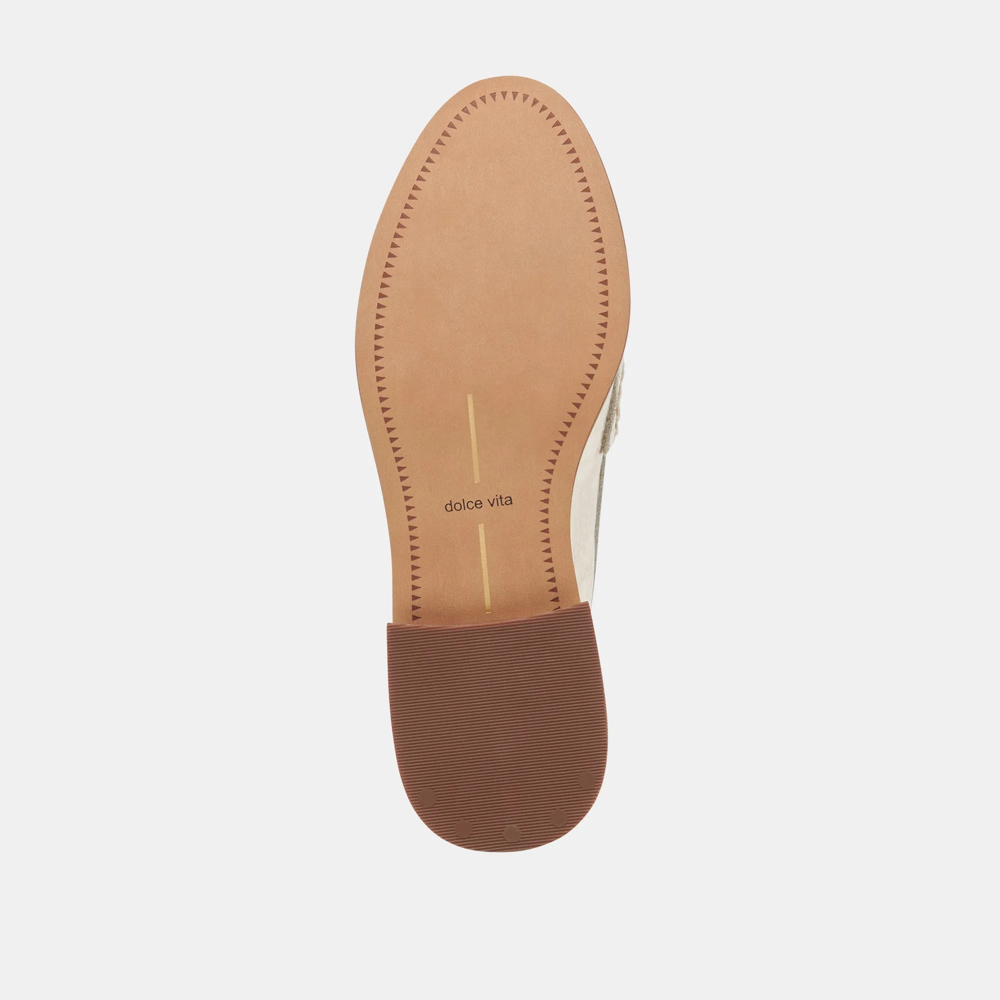 MOCASSIN HILLY EN PIÈCE DE PLATINE