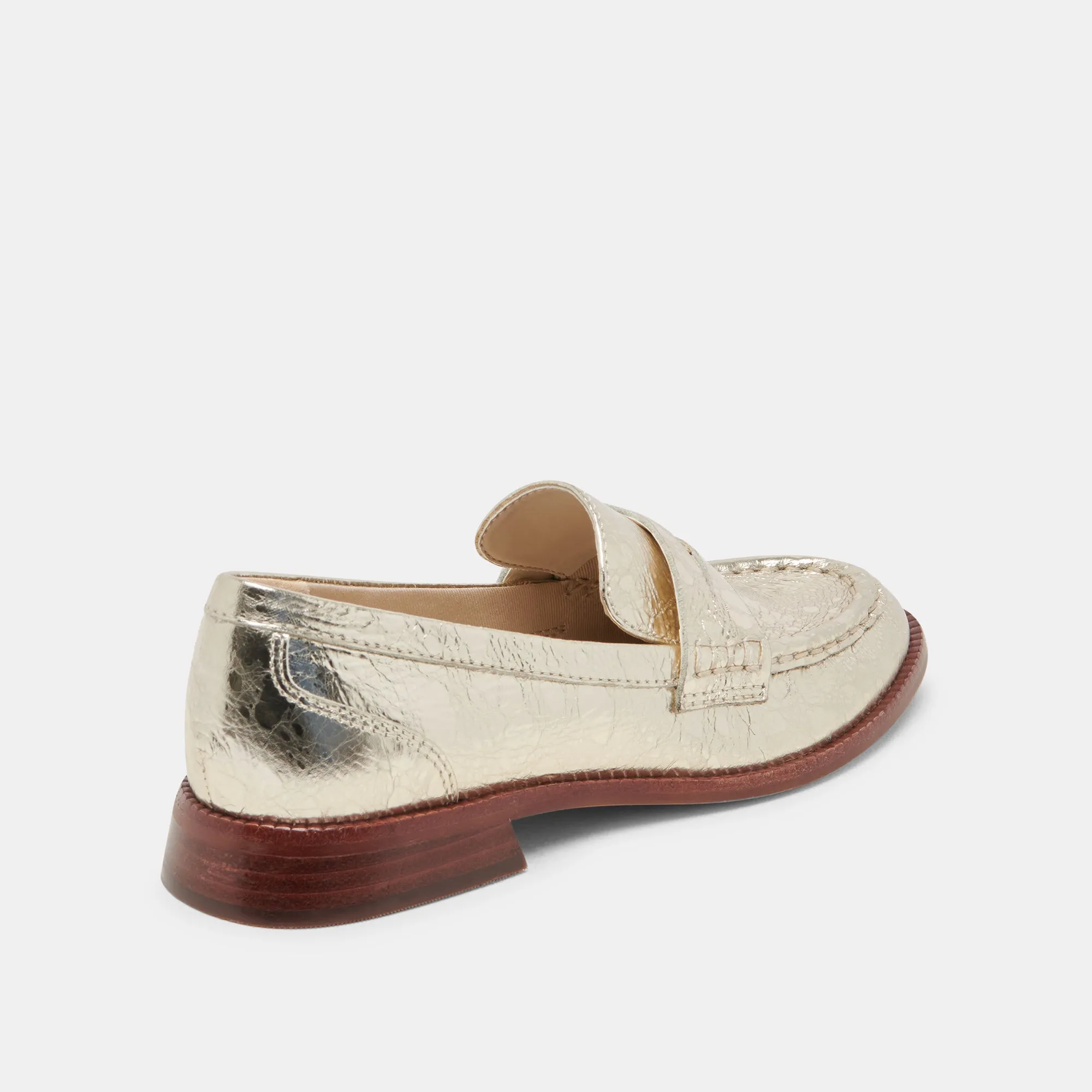 MOCASSIN HILLY EN PIÈCE DE PLATINE